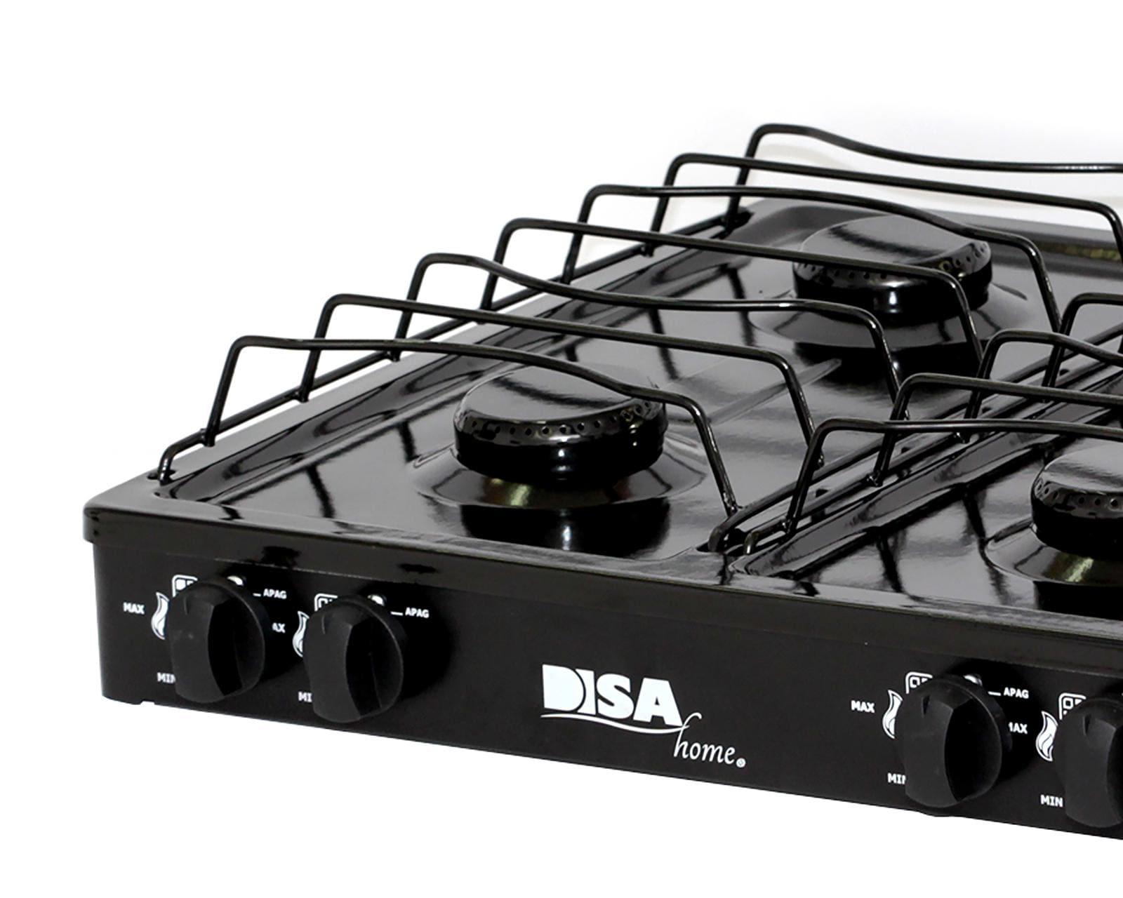 Foto 4 | Foto 4 | Estufa Disa de Mesa 4 Quemadores de Gas EM-04-N Negra