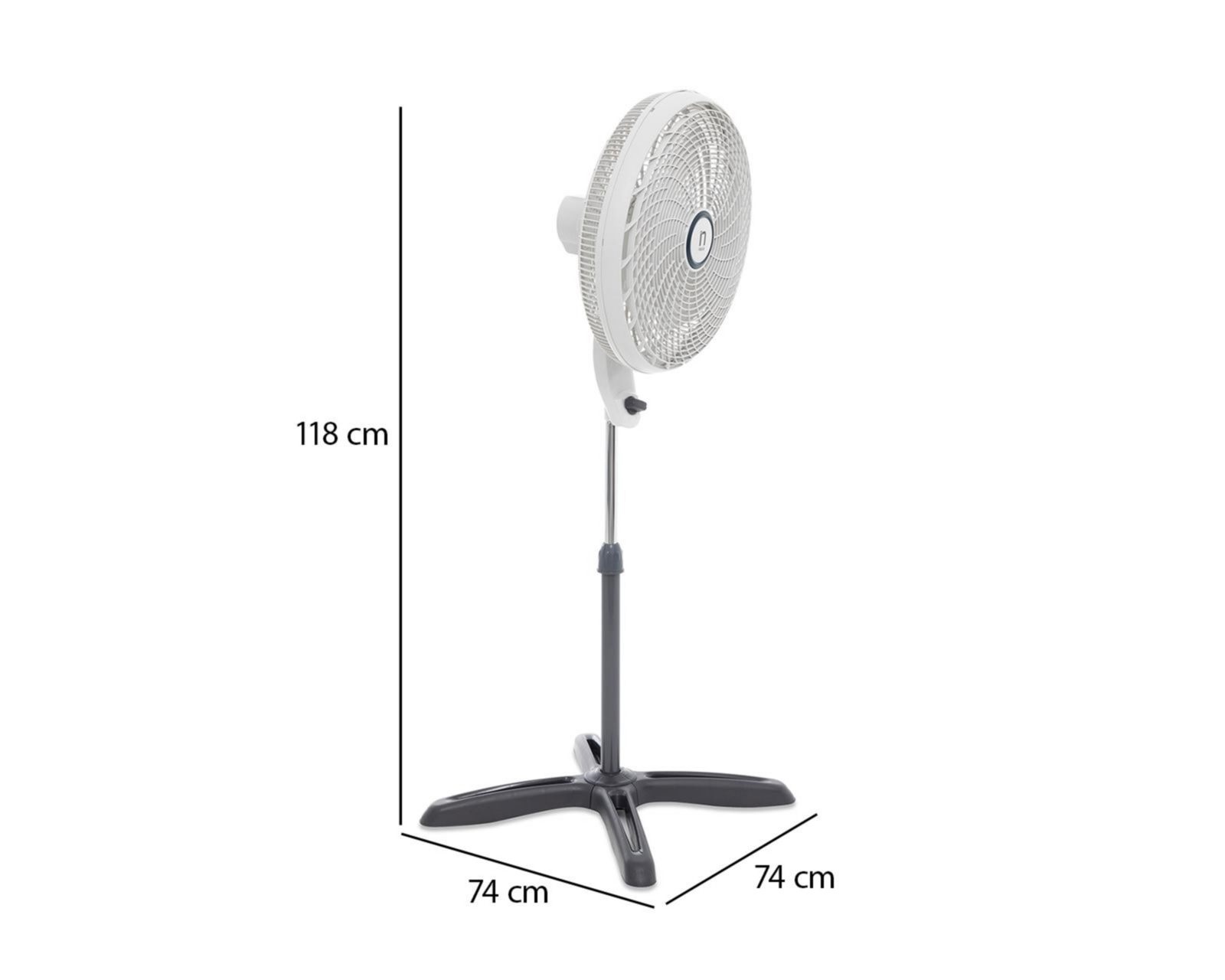 Foto 6 pulgar | Foto 5 | Ventilador de Pedestal Navia 18"