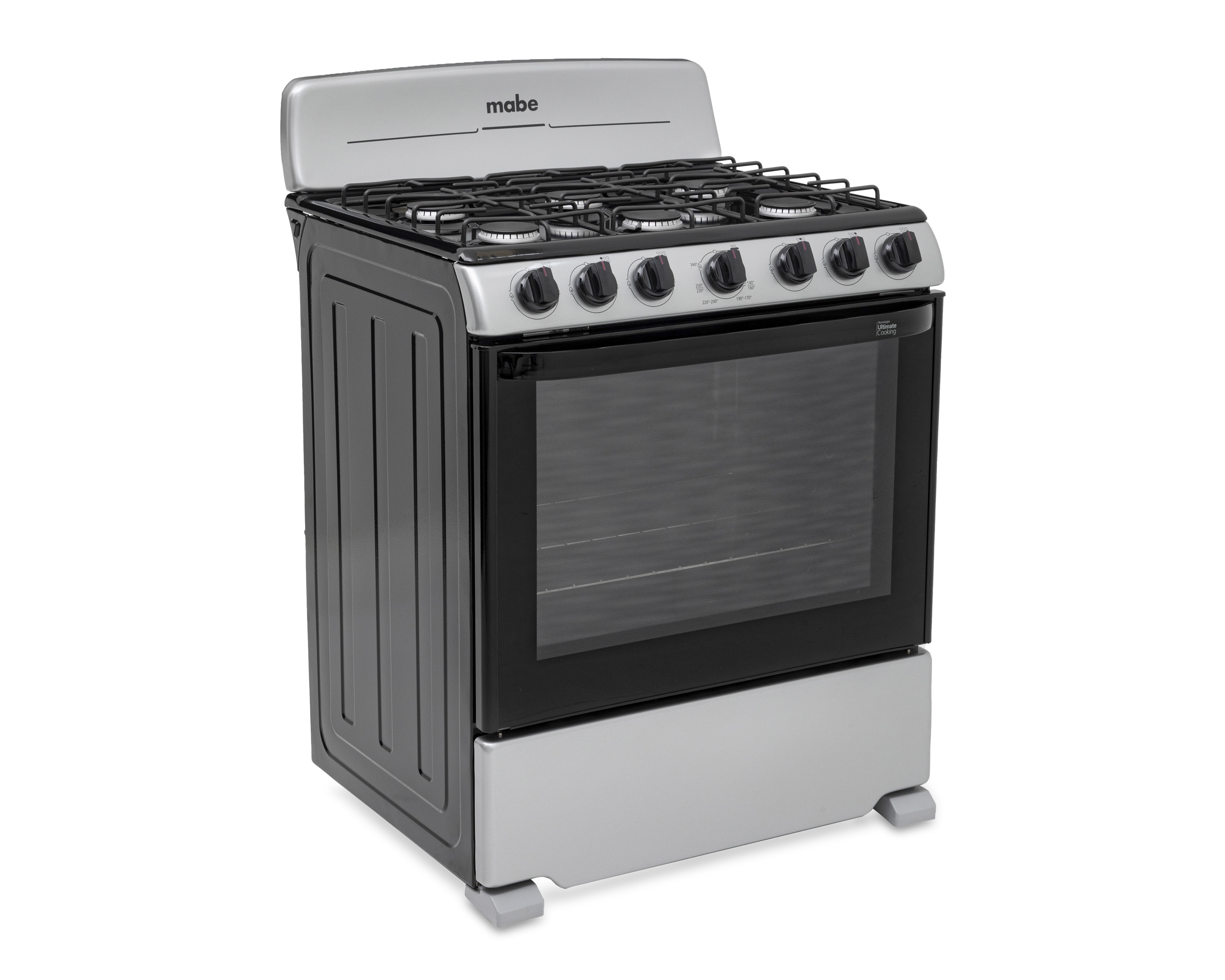 Estufa Mabe de Piso 30" con 6 Quemadores de Gas EM7622BAPS2 Estufa Mabe de Piso 30" con 6 Quemadores de Gas EM7622BAPS2