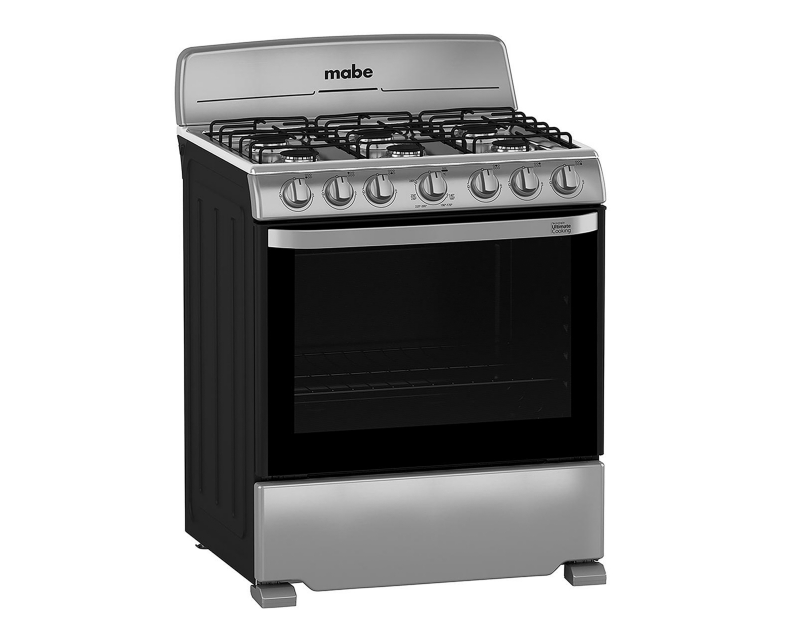 Estufa Mabe de Piso 30" con 6 Quemadores de Gas LP EM7620BAIS2