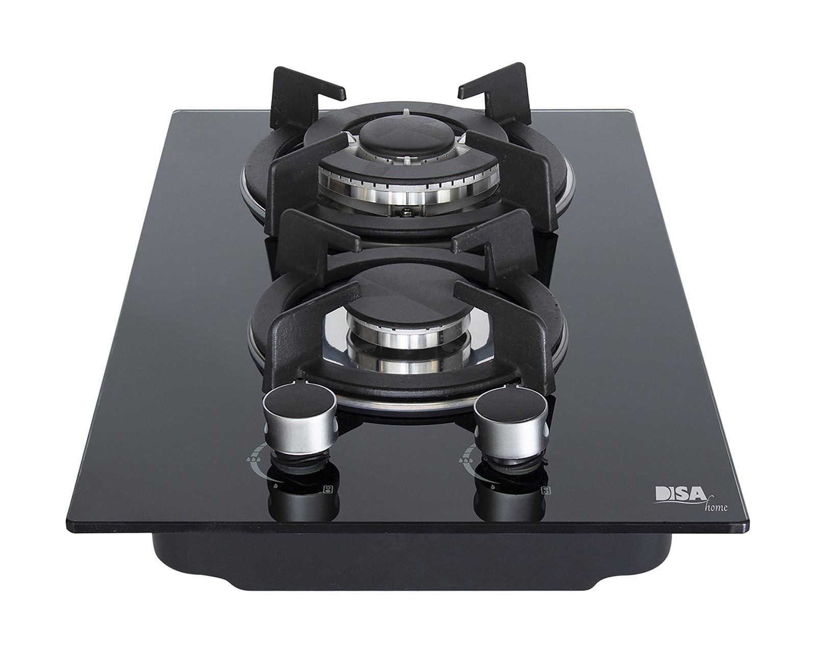 Foto 2 | Foto 2 | Parrilla Empotrable Disa 29 cm de Gas PAEMC-2 NE Negra