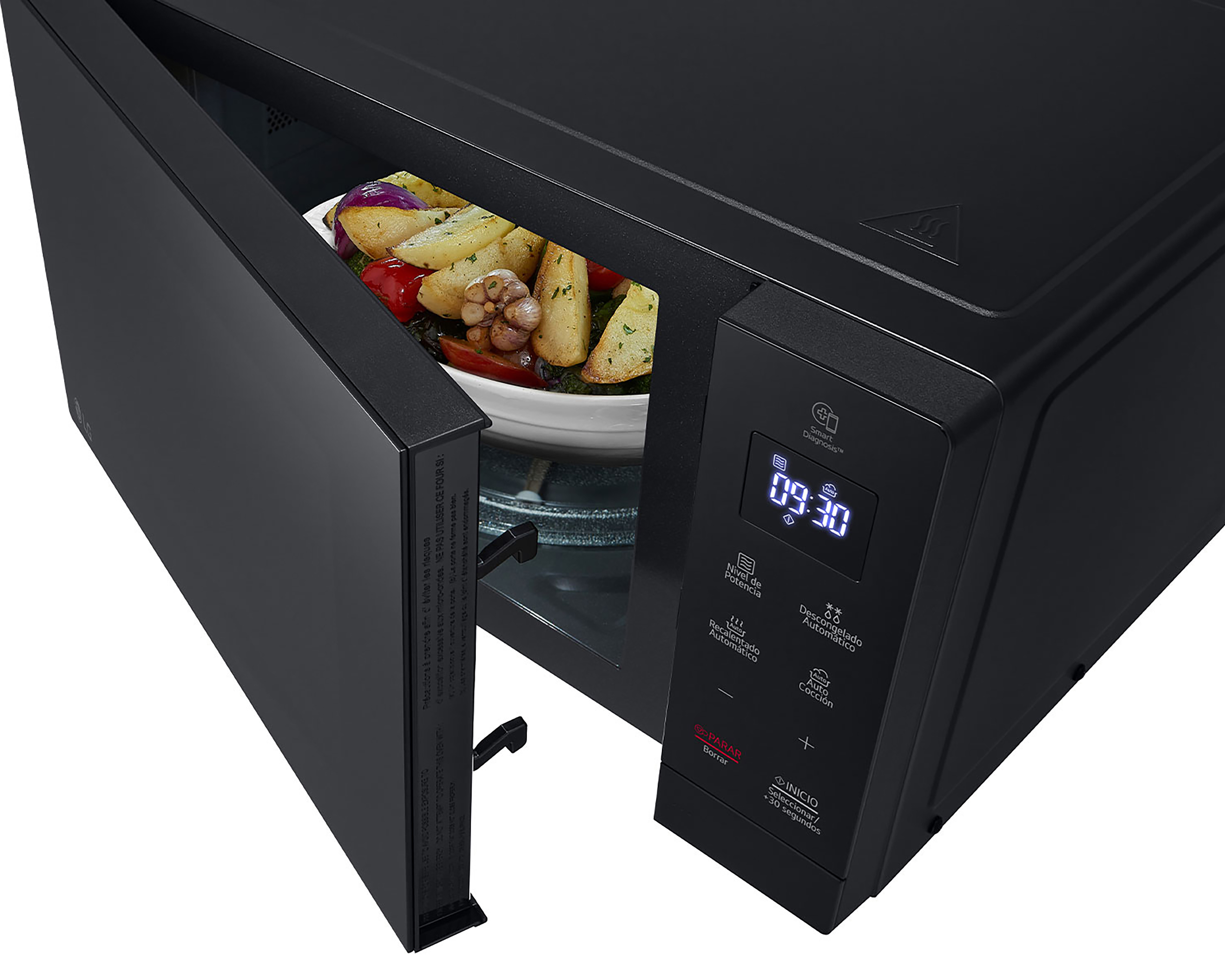 Foto 7 | Foto 7 | Horno de Microondas LG 1.05 Pies MS3032JAS Negro