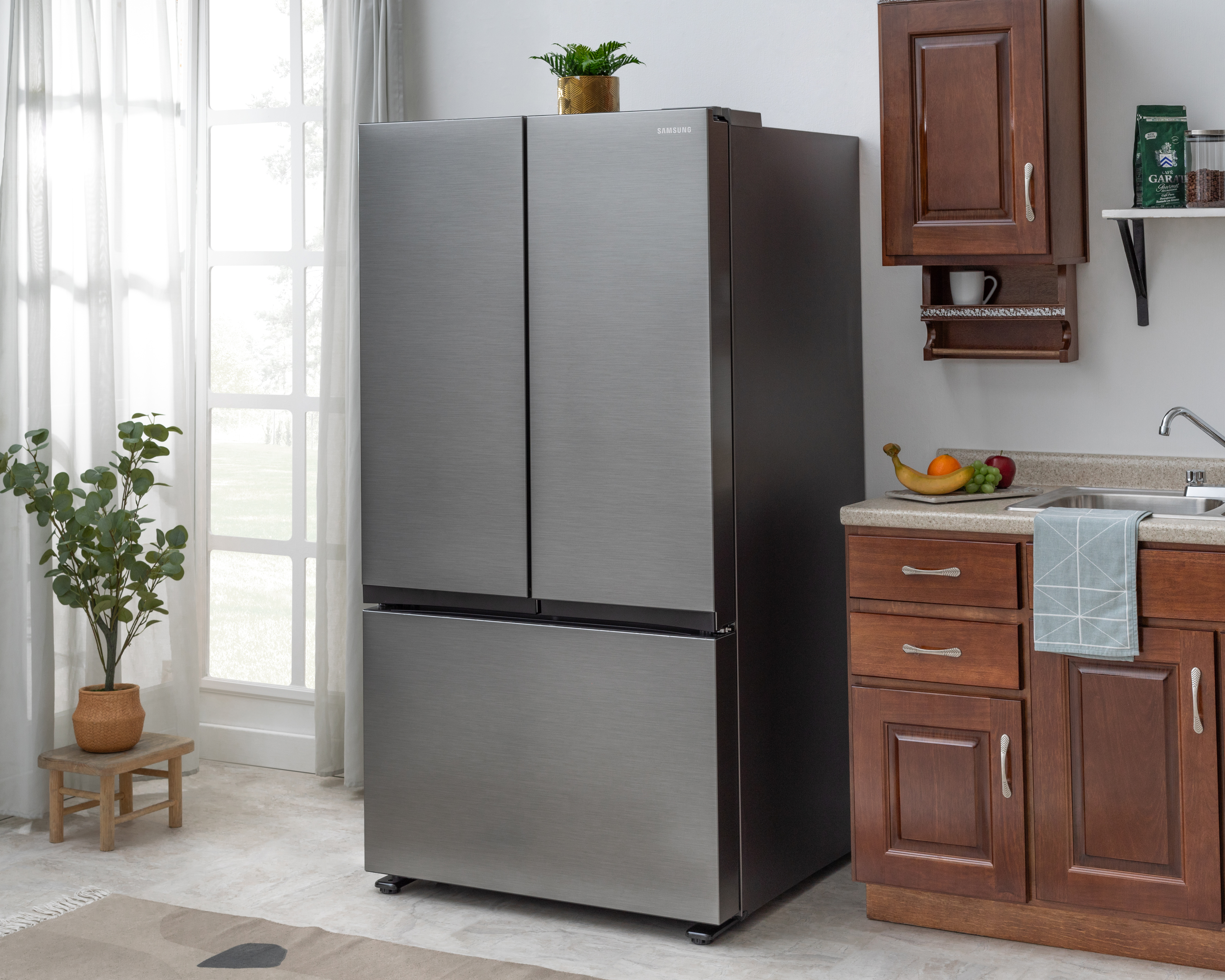 Foto 7 pulgar | Foto 6 | Refrigerador Samsung French Door 32 Pies Plateado RF32CG5A10S9EM