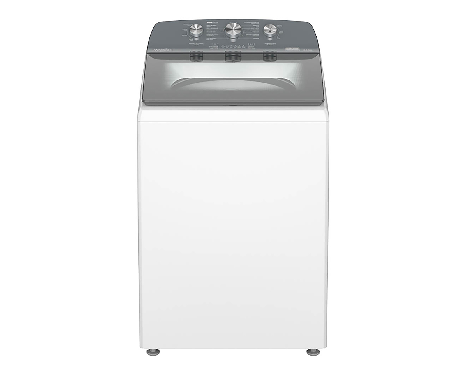 Foto 2 pulgar | Foto 1 | Lavadora Whirlpool Automática 8MWTW2423WPM 24 kg Blanca