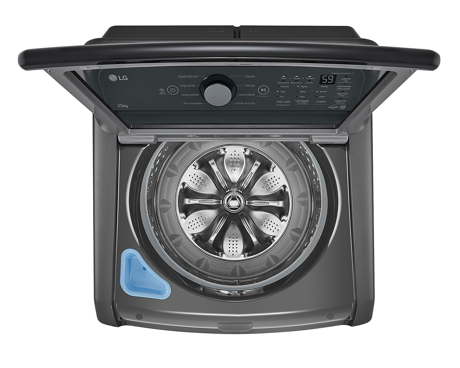 Foto 5 | Foto 5 | Lavadora LG Automática WT25MT6HK.ABWELAT 25 kg Negra