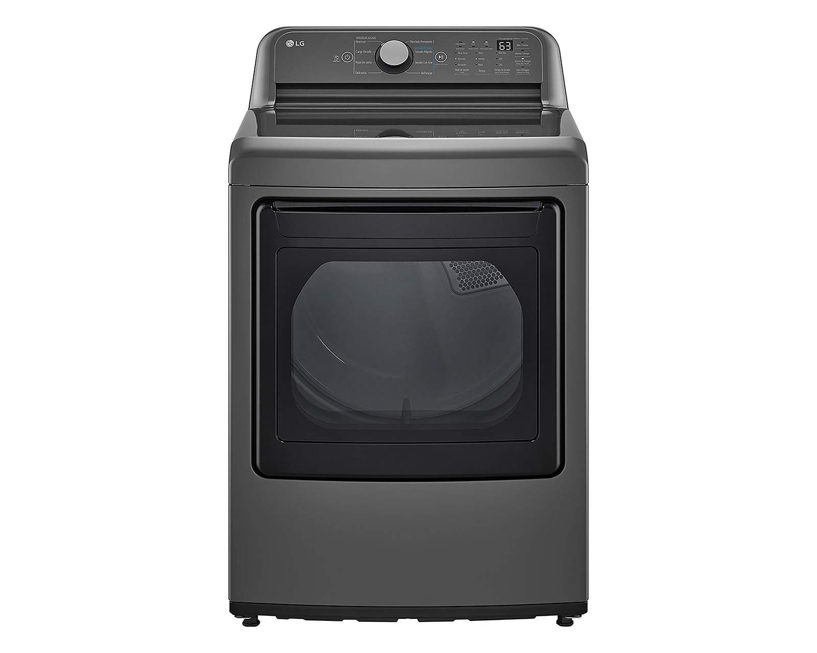 Secadora LG Automática DT25MTGK.ABWELAT 25 kg Negro