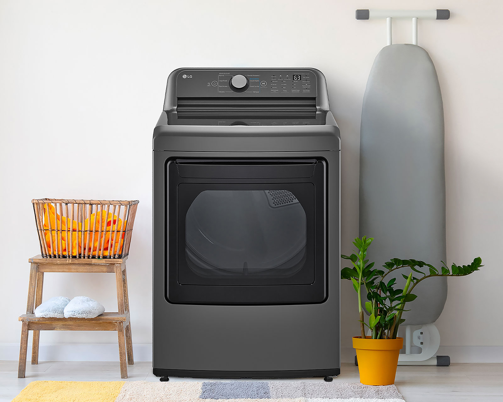 Foto 7 | Foto 7 | Secadora LG Automática DT25MTGK.ABWELAT 25 kg Negro