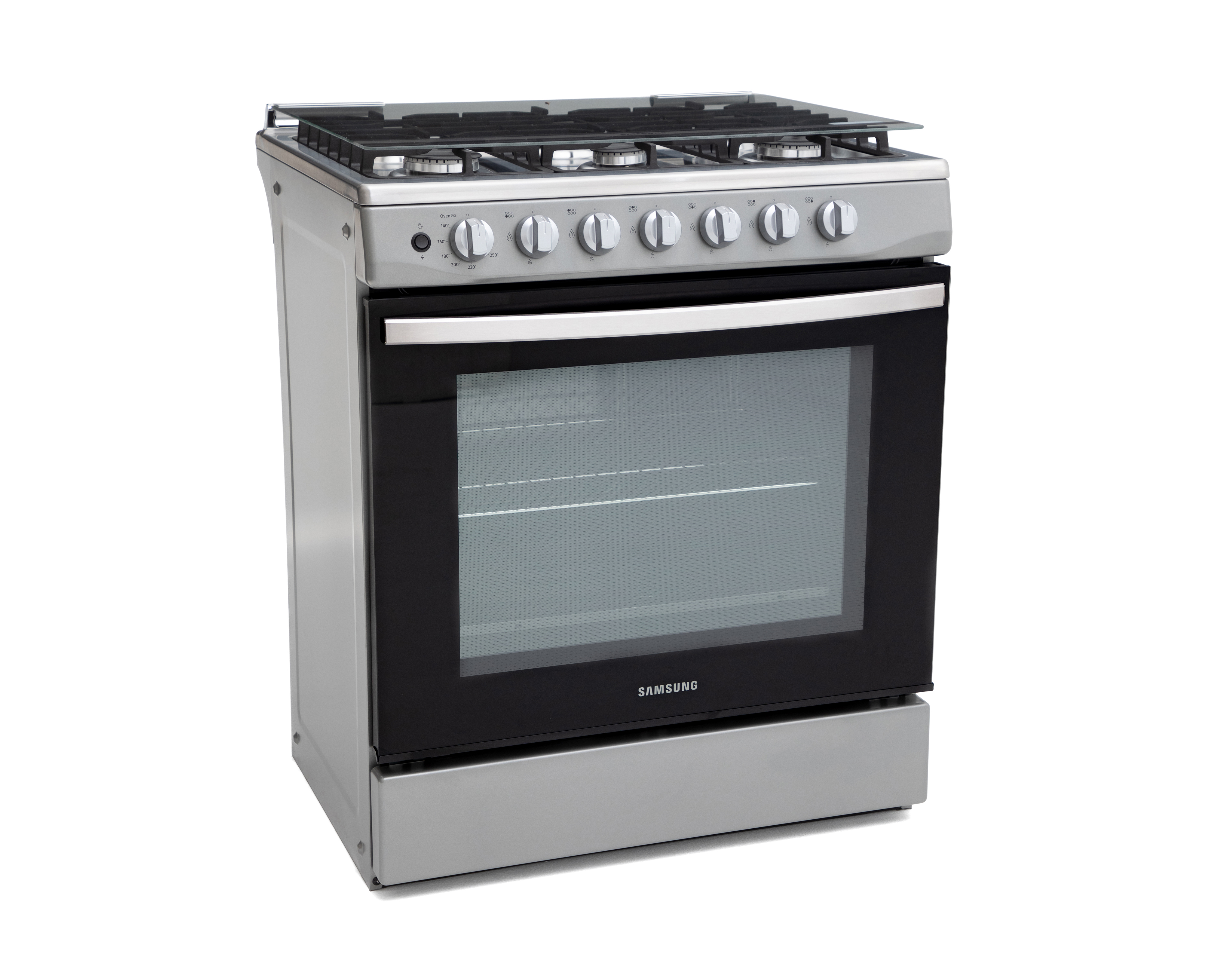 Foto 2 pulgar | Foto 1 | Estufa Samsung de Piso 30" con 6 Quemadores de Gas NX52D3000MV/AX