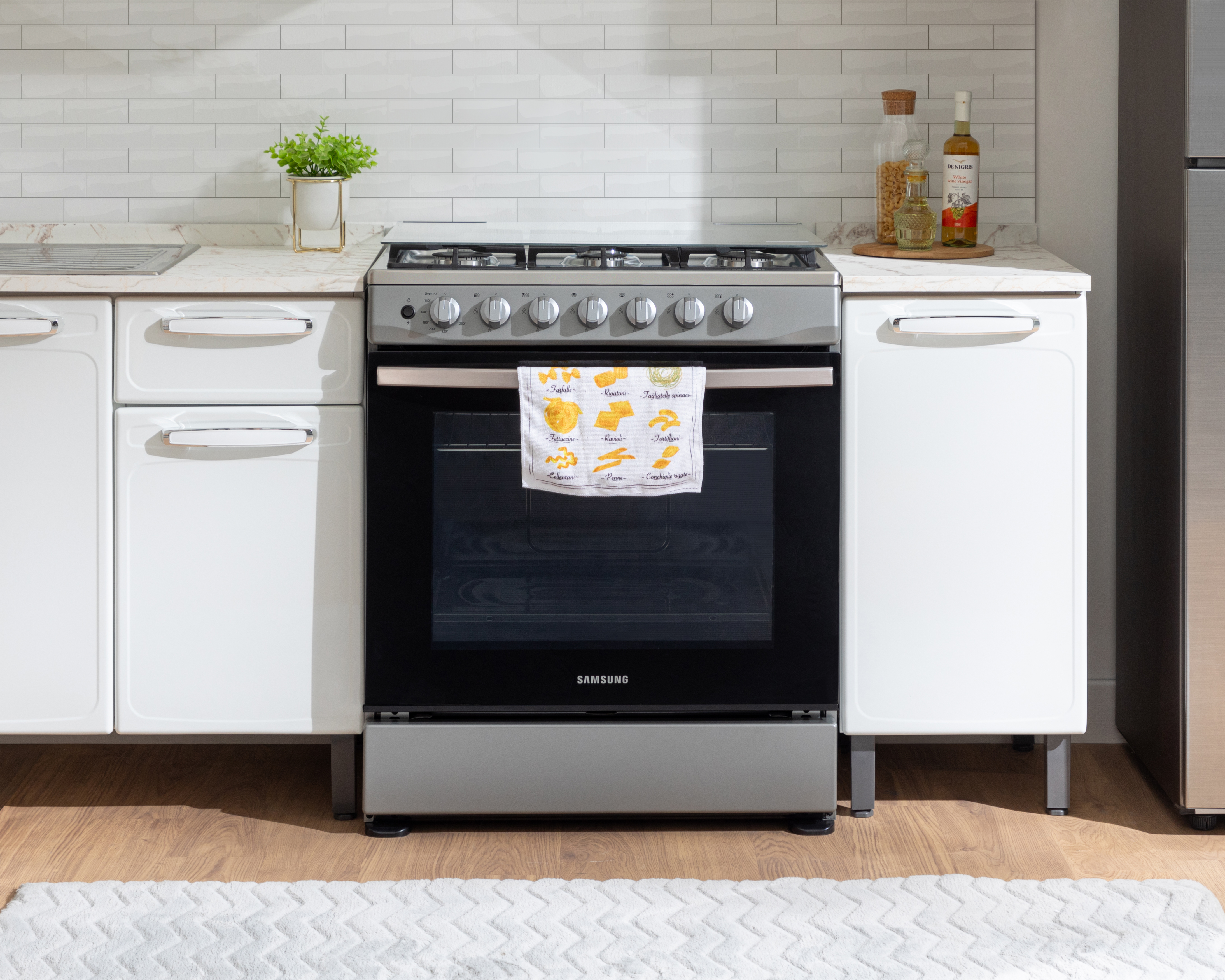 Foto 6 | Foto 6 | Estufa Samsung de Piso 30" con 6 Quemadores de Gas NX52D3000MV/AX