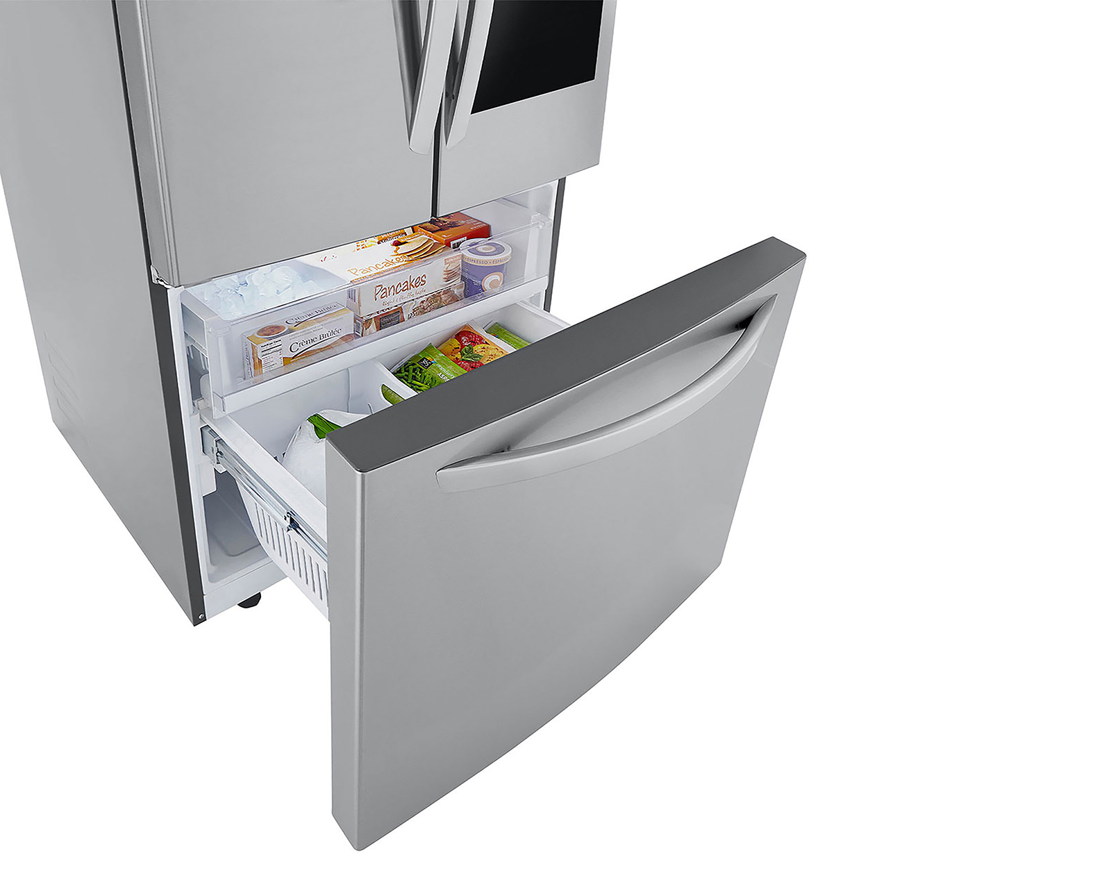 Foto 5 pulgar | Foto 4 | Refrigerador LG French Door 25 Pies Plateado GM25BQSASTFMXM