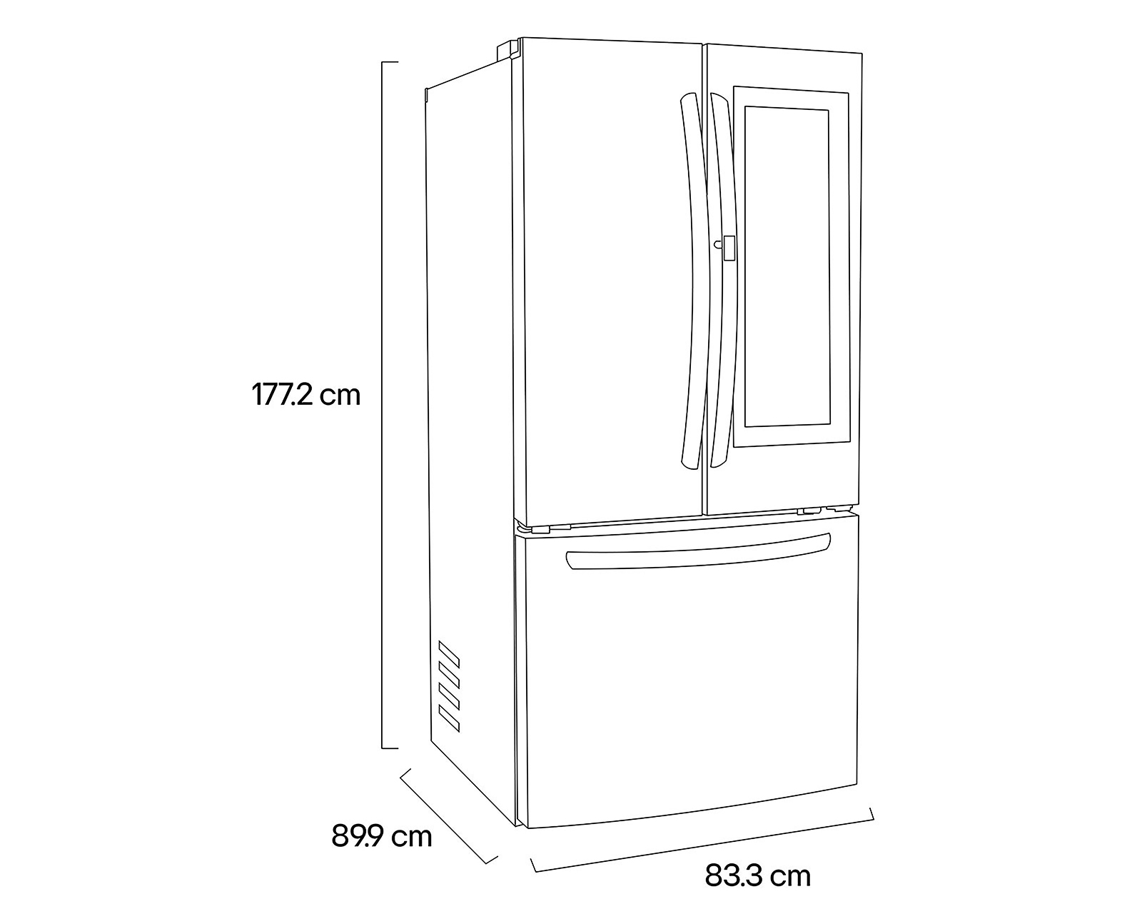 Foto 6 | Foto 6 | Refrigerador LG French Door 25 Pies Plateado GM25BQSASTFMXM
