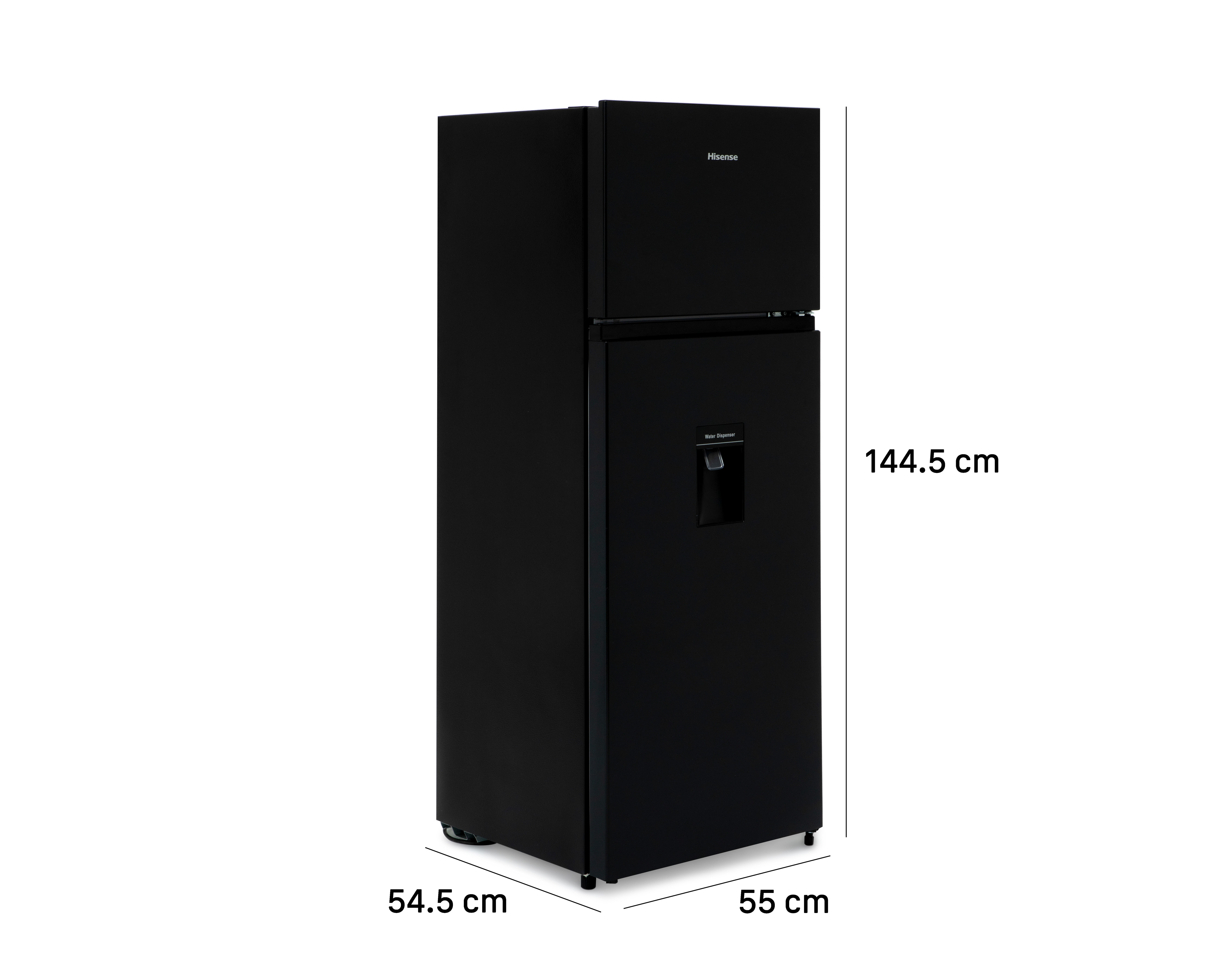 Foto 7 pulgar | Foto 6 | Refrigerador Hisense Top Mount 8 Pies Negro RT80D6WGX