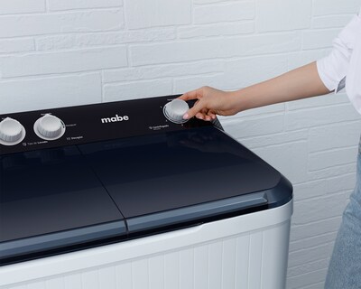 Foto 7 | Foto 7 | Lavadora Mabe Semiautomática LMDX2224HBAB0 22 kg Blanca