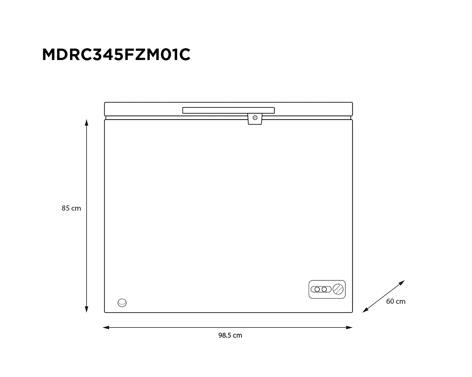Foto 5 | Foto 5 | Congelador Midea MDRC345FZM01C 9 Pies Blanco