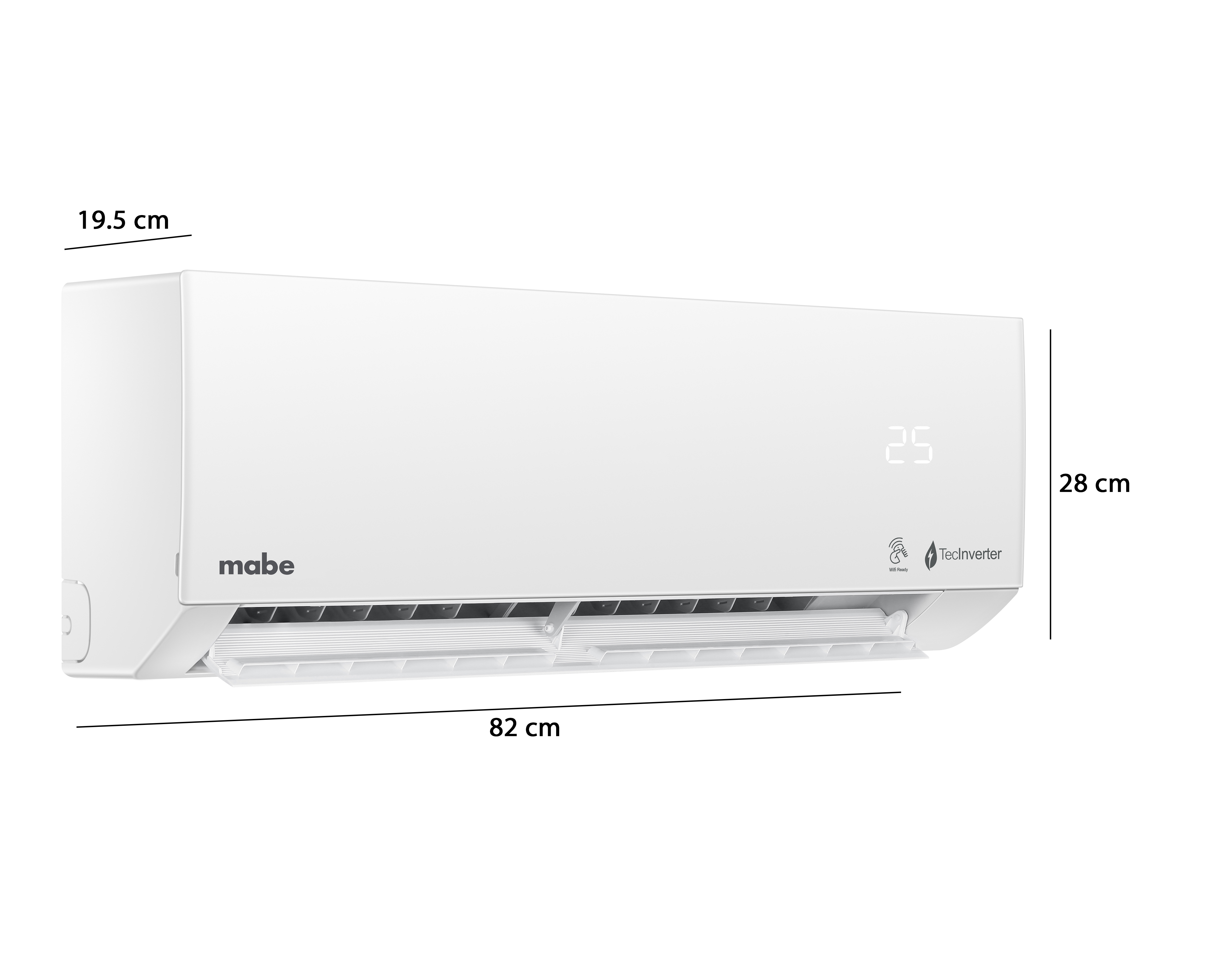 Foto 6 pulgar | Foto 5 | Minisplit Mabe Inverter 1 Tonelada 220V Solo Frío MMI12CDBWCA32ME1