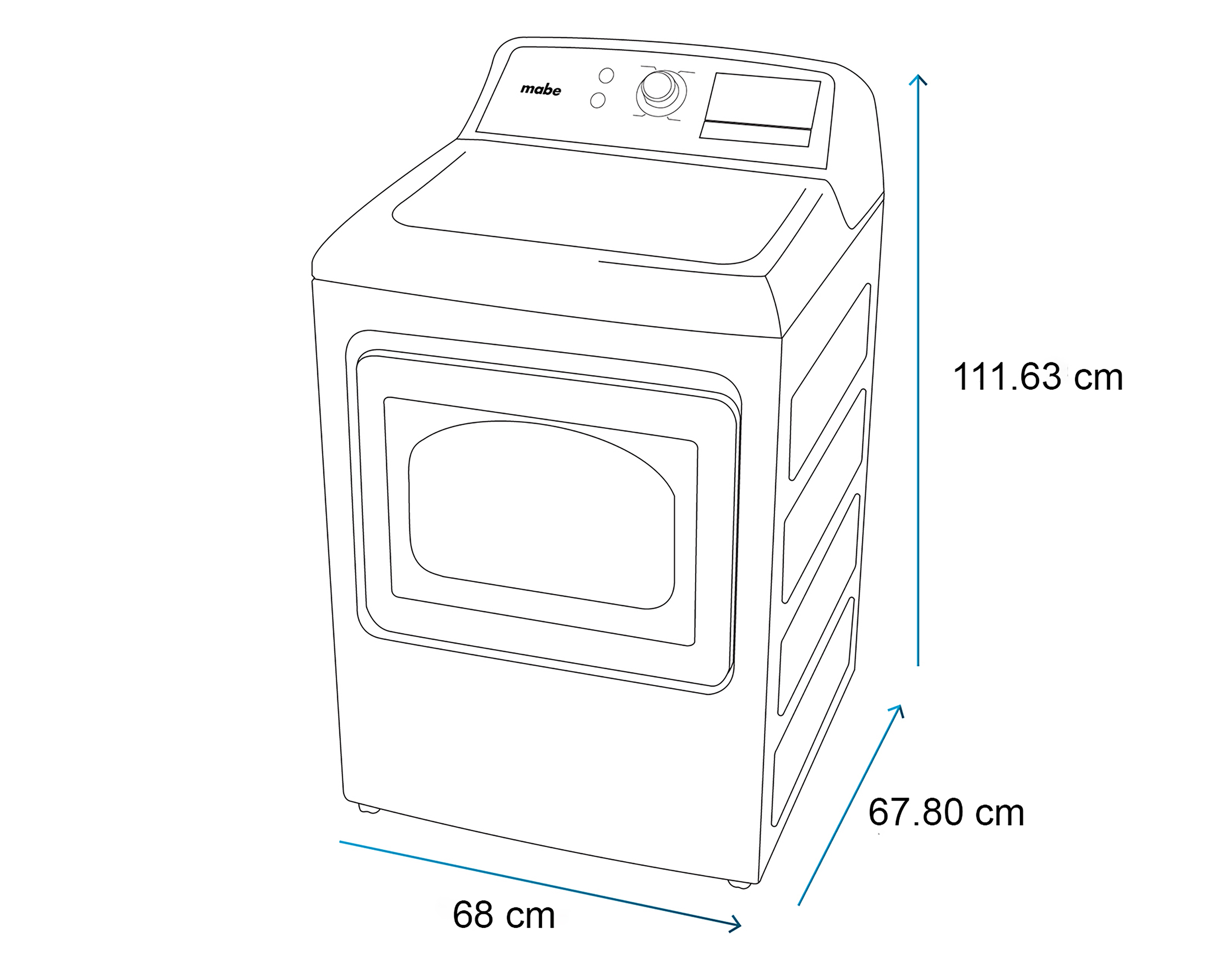 Foto 8 pulgar | Foto 7 | Lavadora Mabe Automática LMP75205WDAB0 25 kg Negra