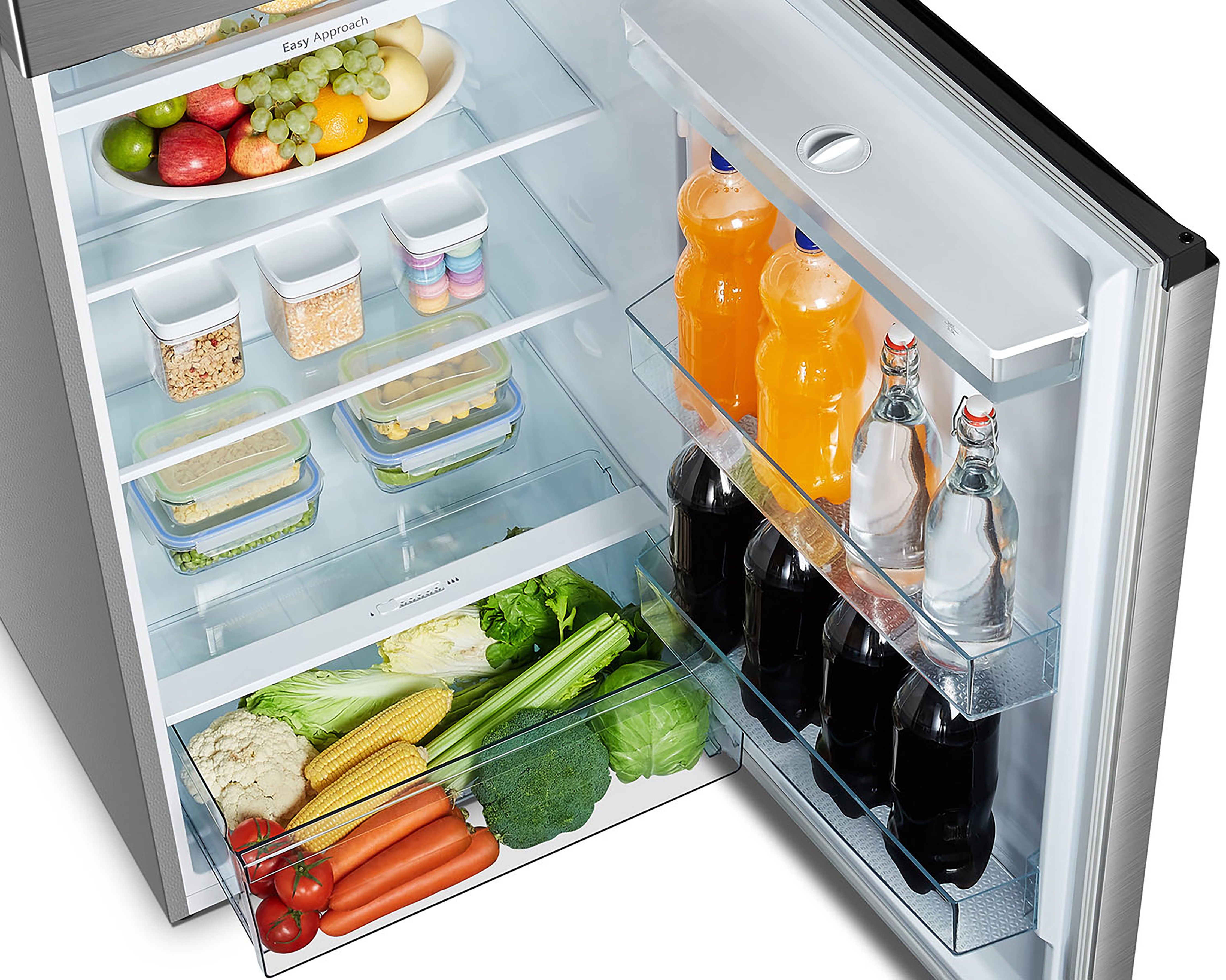 Foto 5 pulgar | Foto 4 | Refrigerador Hisense Top Mount 16 Pies Gris RT16N6DDX