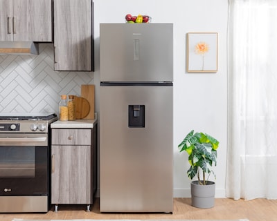 Foto 6 | Foto 6 | Refrigerador Hisense Top Mount 16 Pies Gris RT16N6DDX