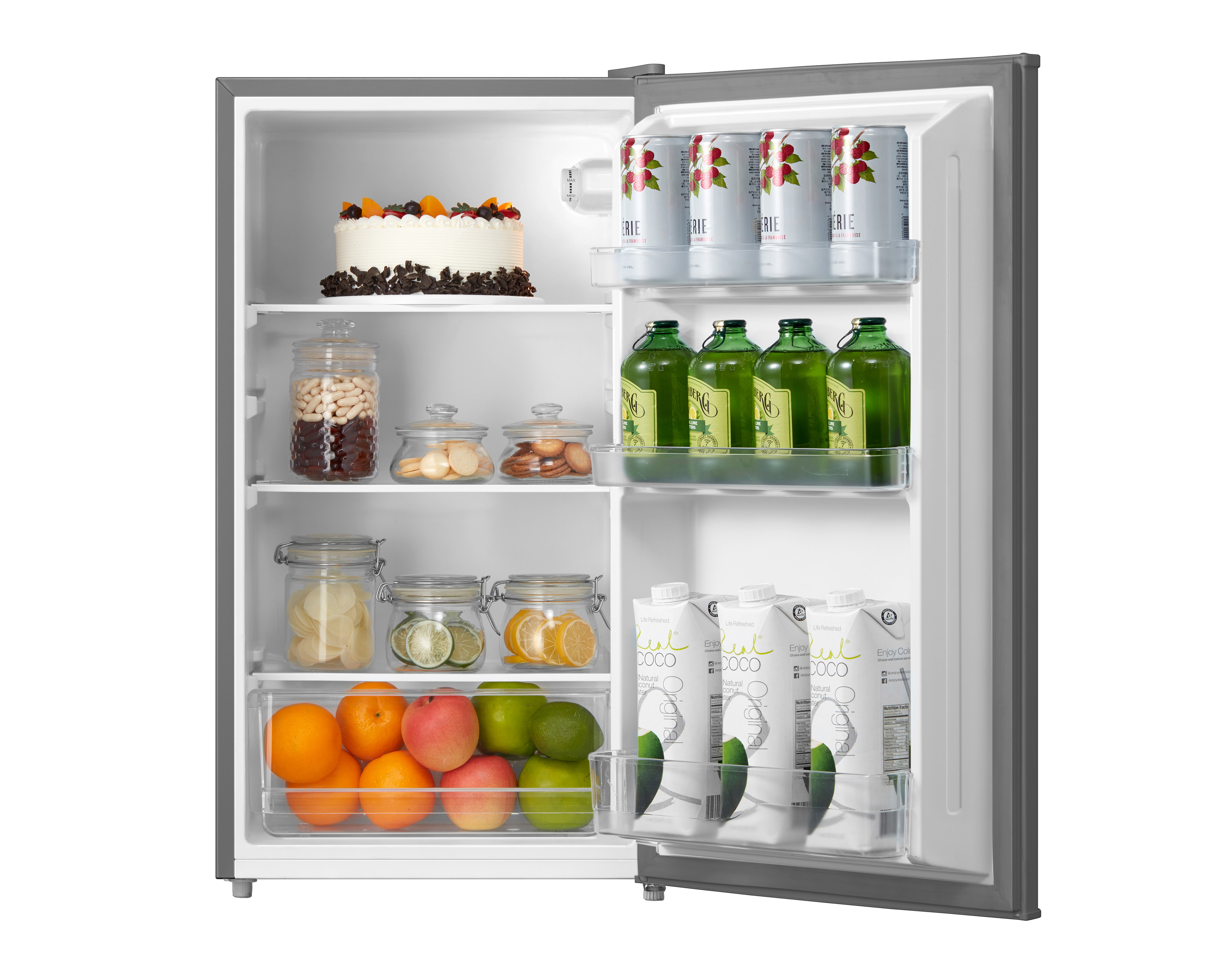 Foto 5 | Foto 5 | Frigobar Midea 4 Pies Silver MDRD96CCNLS