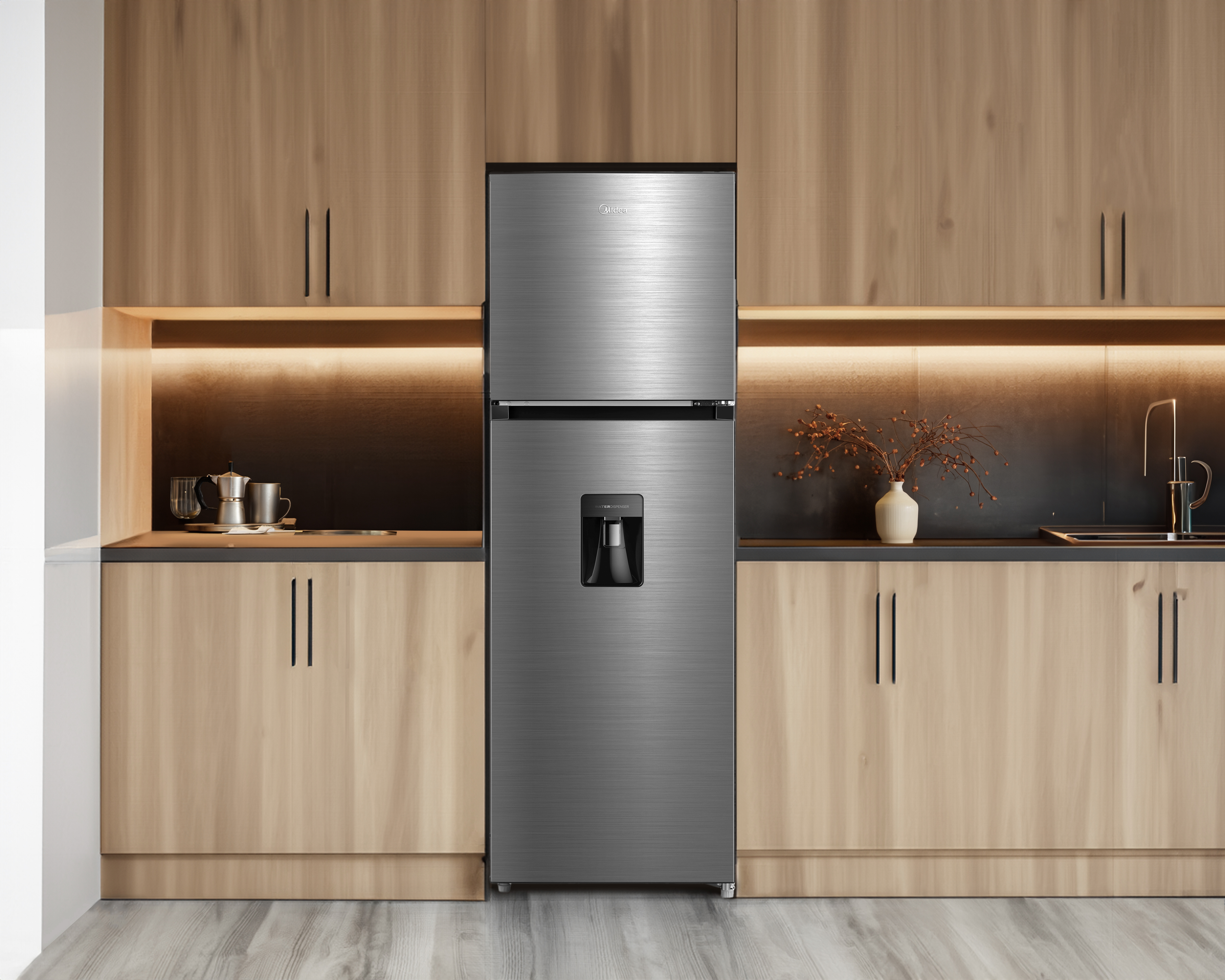 Foto 8 | Foto 8 | Refrigerador Midea Top Mount 10 Pies Gris MDRT280WINDXW