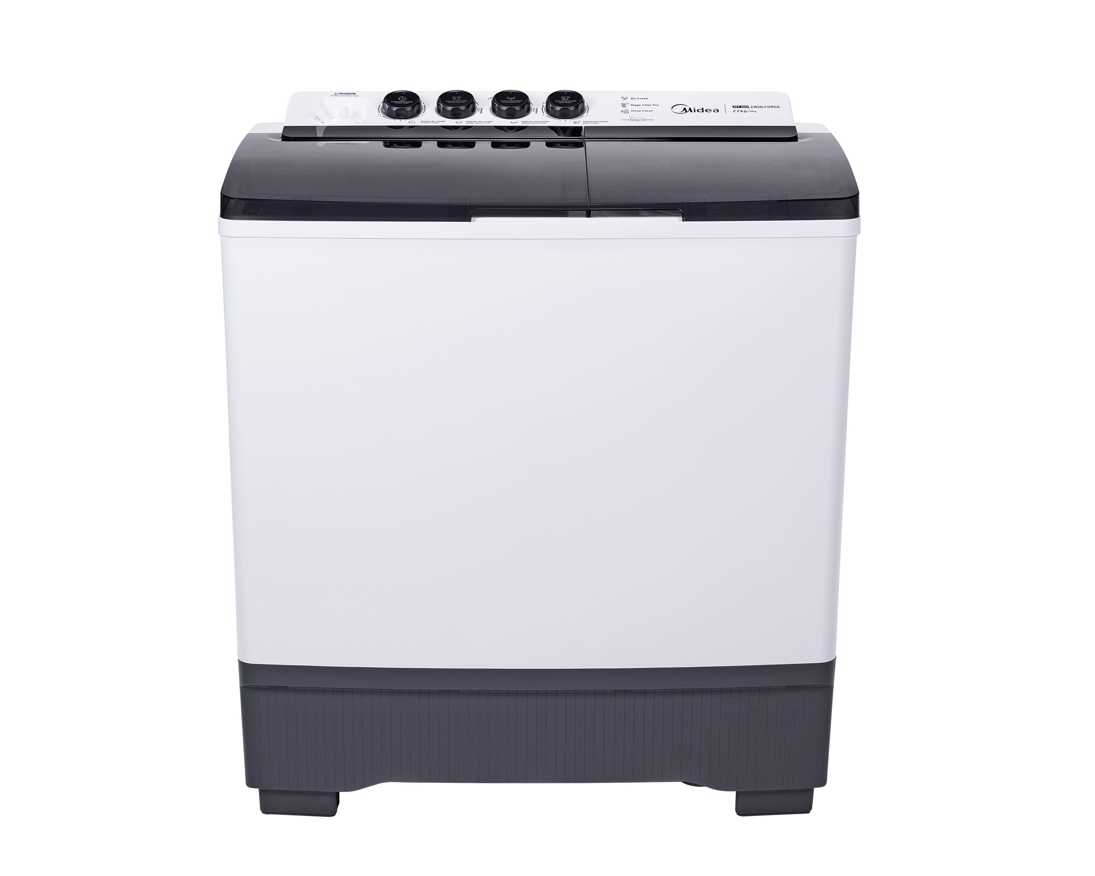 Foto 3 pulgar | Foto 2 | Lavadora Midea Semiautomática MT100W220/W-MX 22 kg Blanca