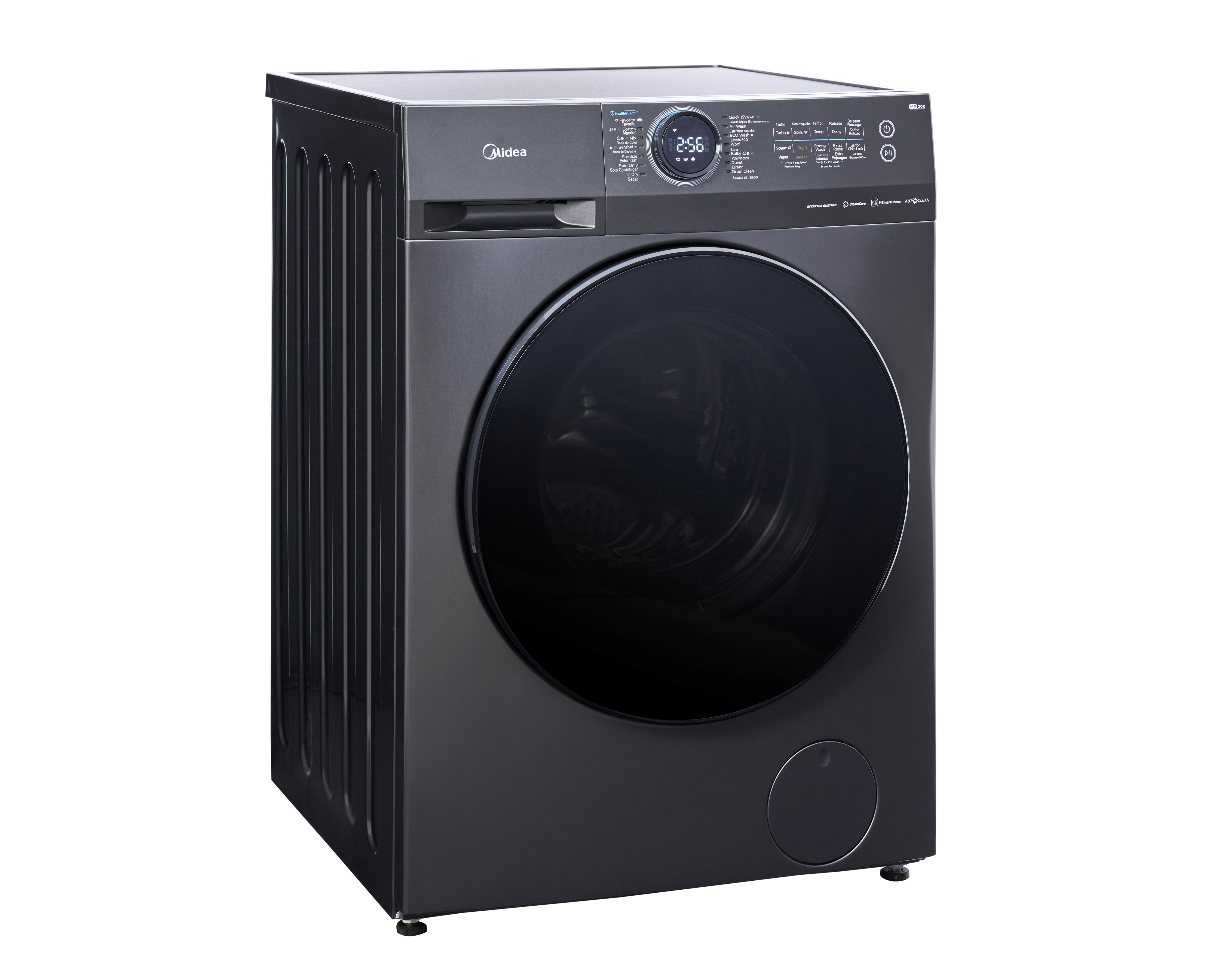 Lavasecadora Midea Automática MF200D150WB/T 15 kg Gris