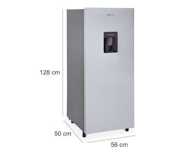 Foto 7 | Foto 7 | Refrigerador Aspix Una Puerta 7 Pies Plateado RSDS7PA
