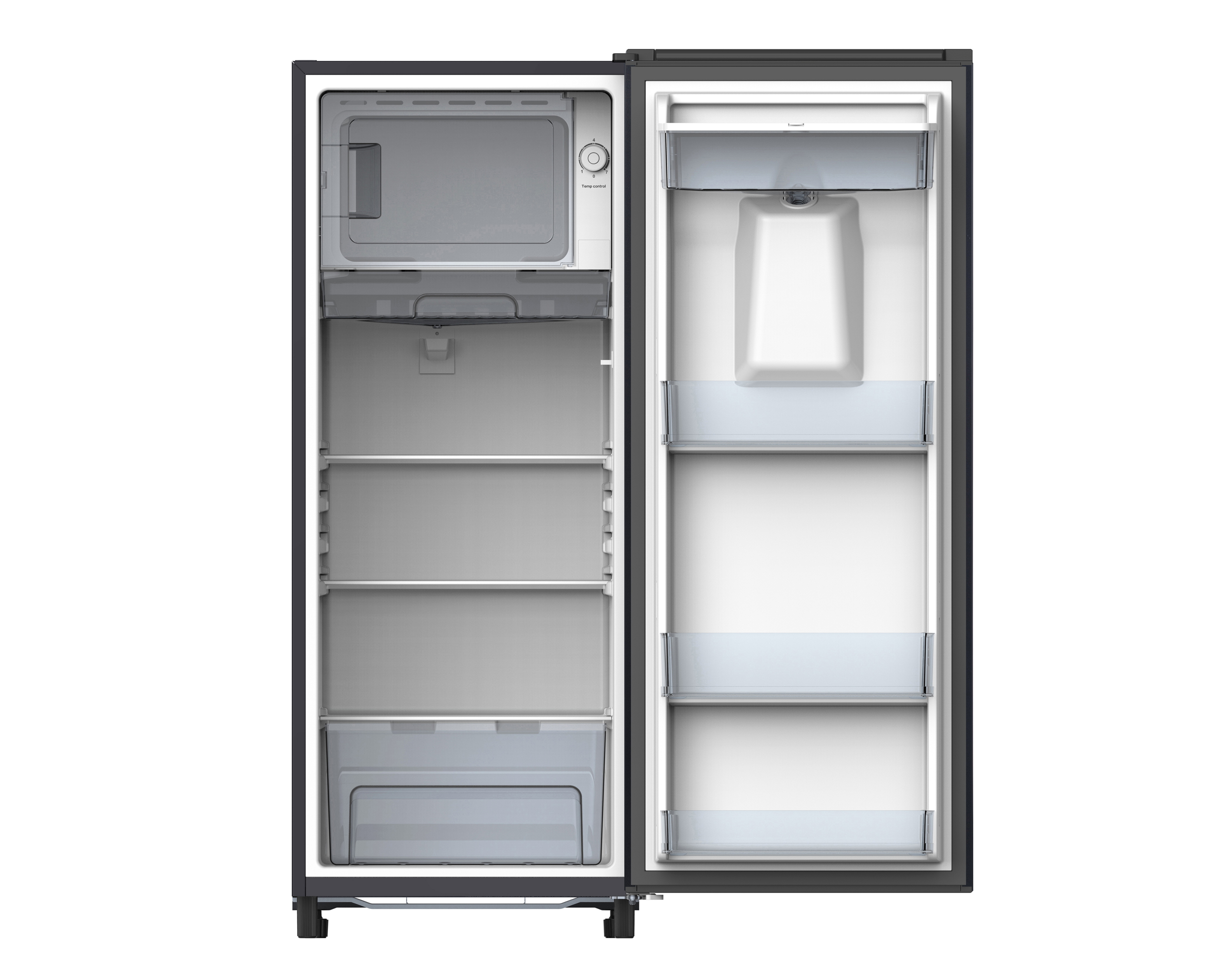 Foto 3 | Foto 3 | Refrigerador Aspix Una Puerta 7 Pies Negro RSDN7PA