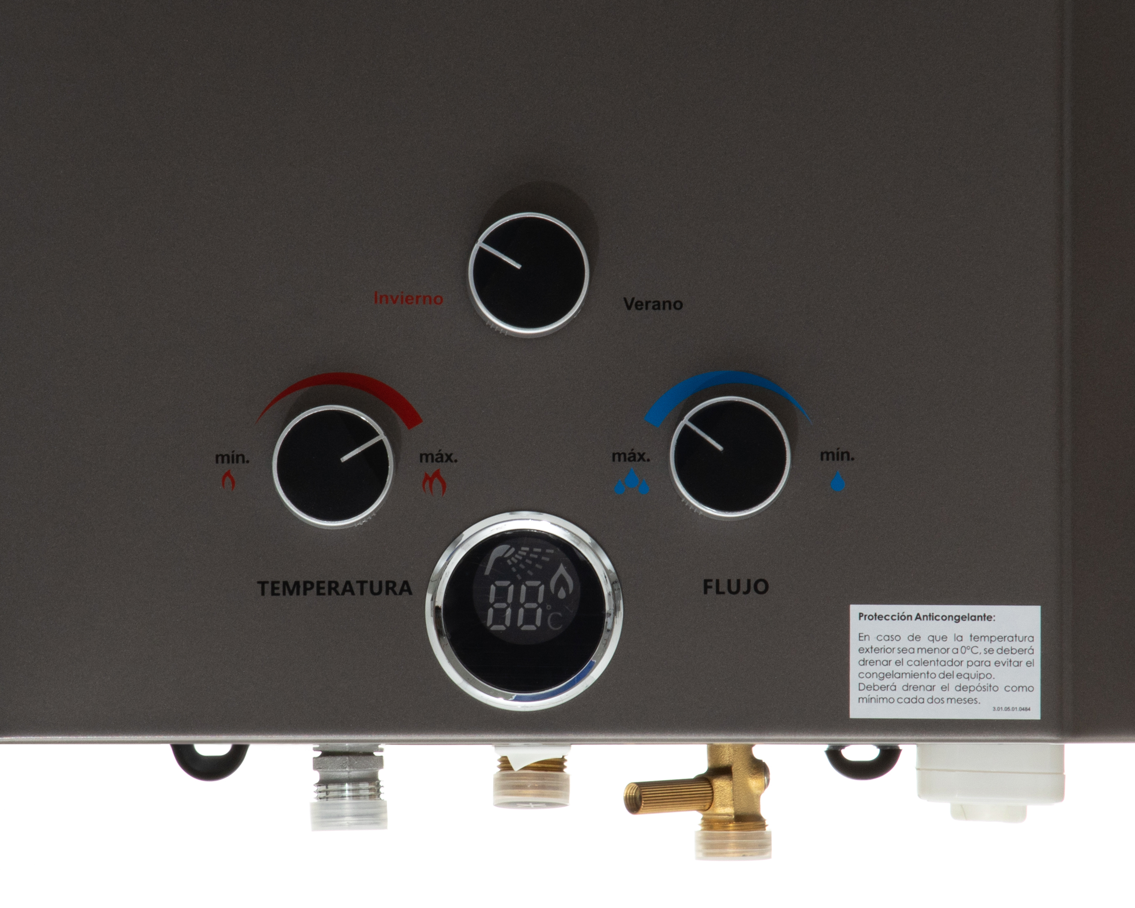 Foto 4 | Foto 4 | Calentador Instantáneo de Agua Energas EG-LP-12L de 2 Servicios Gas LP