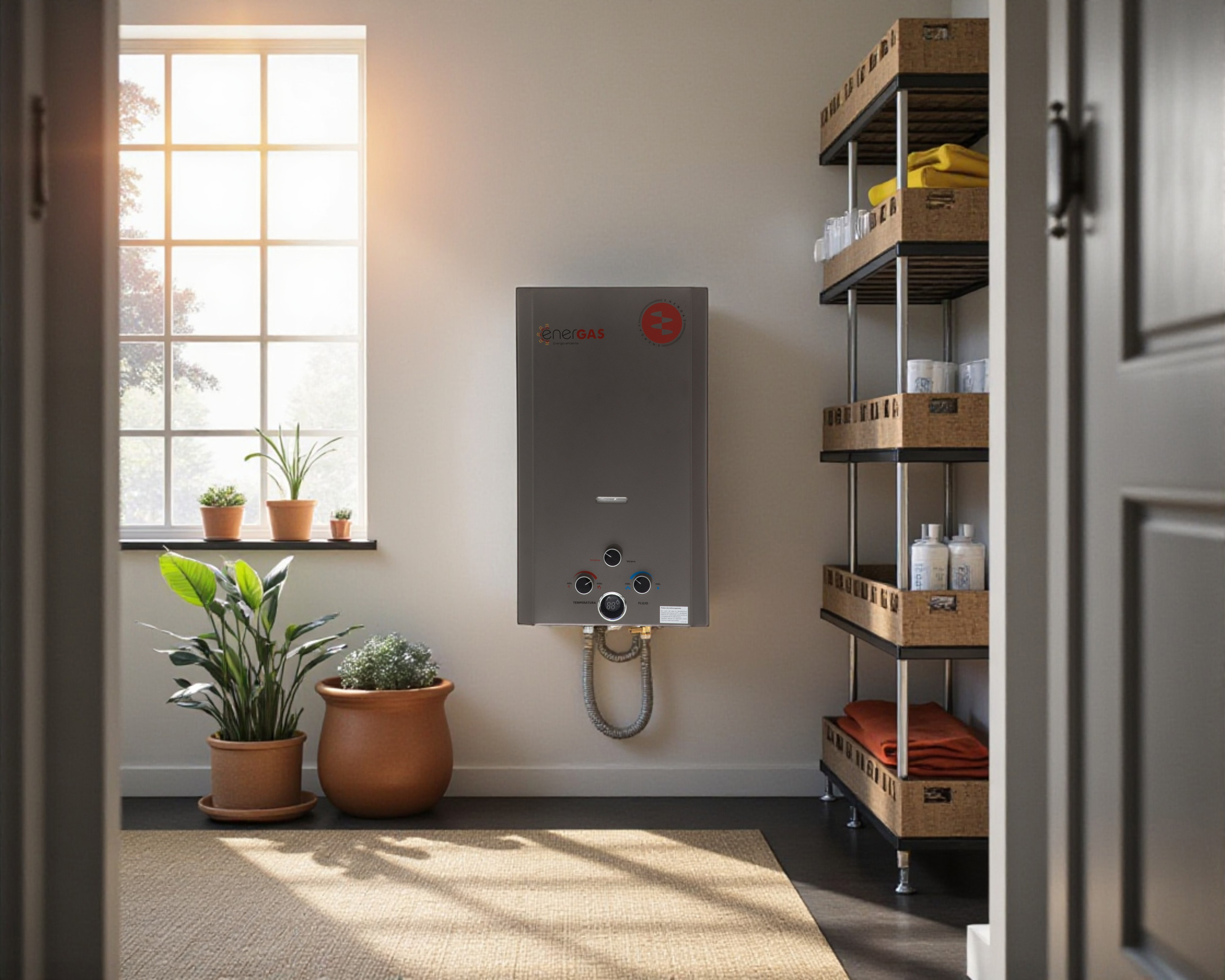 Foto 6 | Foto 6 | Calentador Instantáneo de Agua Energas EG-LP-12L de 2 Servicios Gas LP