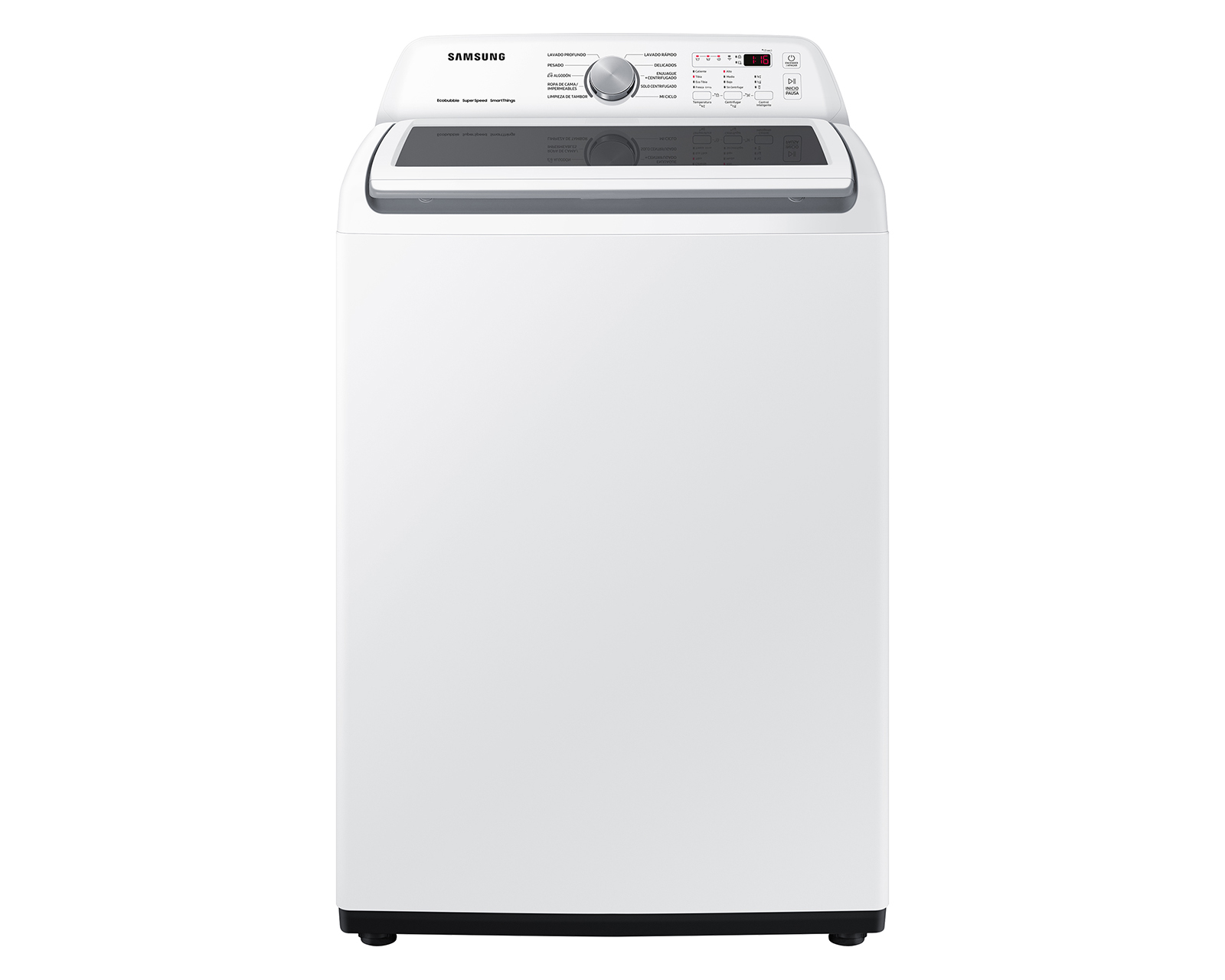 Foto 3 pulgar | Foto 2 | Lavadora Samsung Carga Superior WA22C3543GWAX 22 kg Blanca