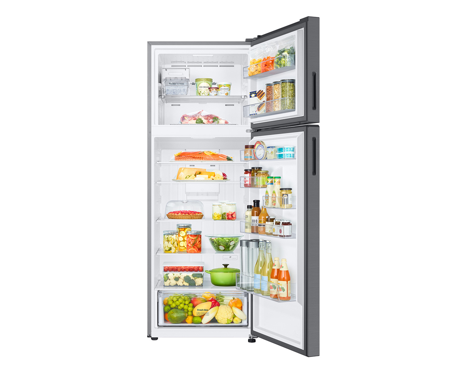 Foto 7 pulgar | Foto 6 | Refrigerador Samsung Top Mount 19 Pies Gris RT53DG6128S9EM