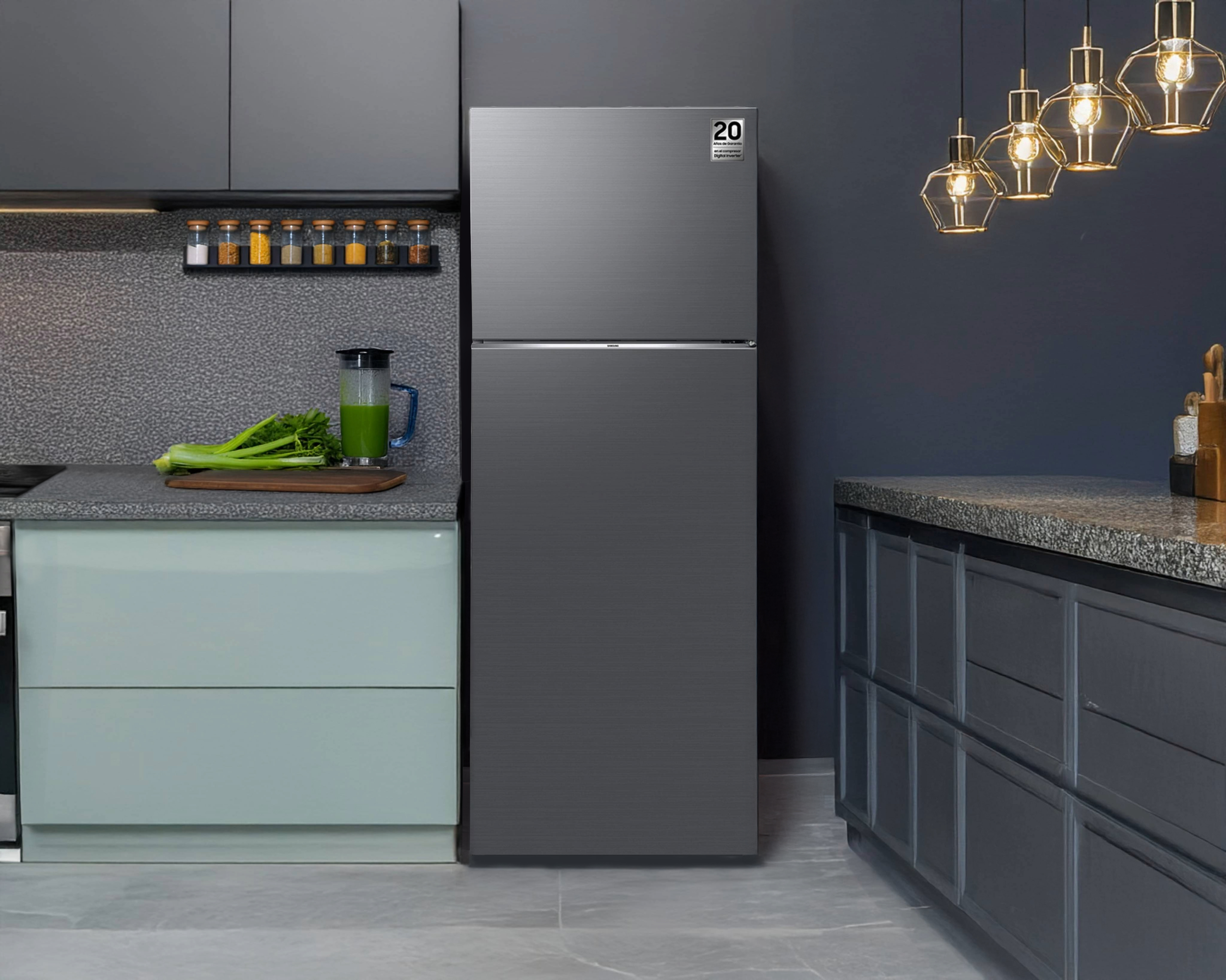 Foto 9 pulgar | Foto 8 | Refrigerador Samsung Top Mount 19 Pies Gris RT53DG6128S9EM