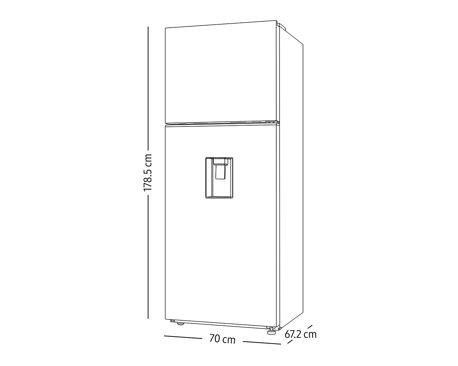 Foto 11 pulgar | Foto 10 | Refrigerador Samsung Top Mount 15 Pies Plateado RT42DG6224S9EM