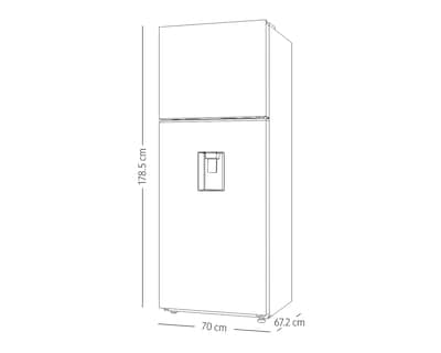 Foto 10 | Foto 10 | Refrigerador Samsung Top Mount 15 Pies Plateado RT42DG6224S9EM