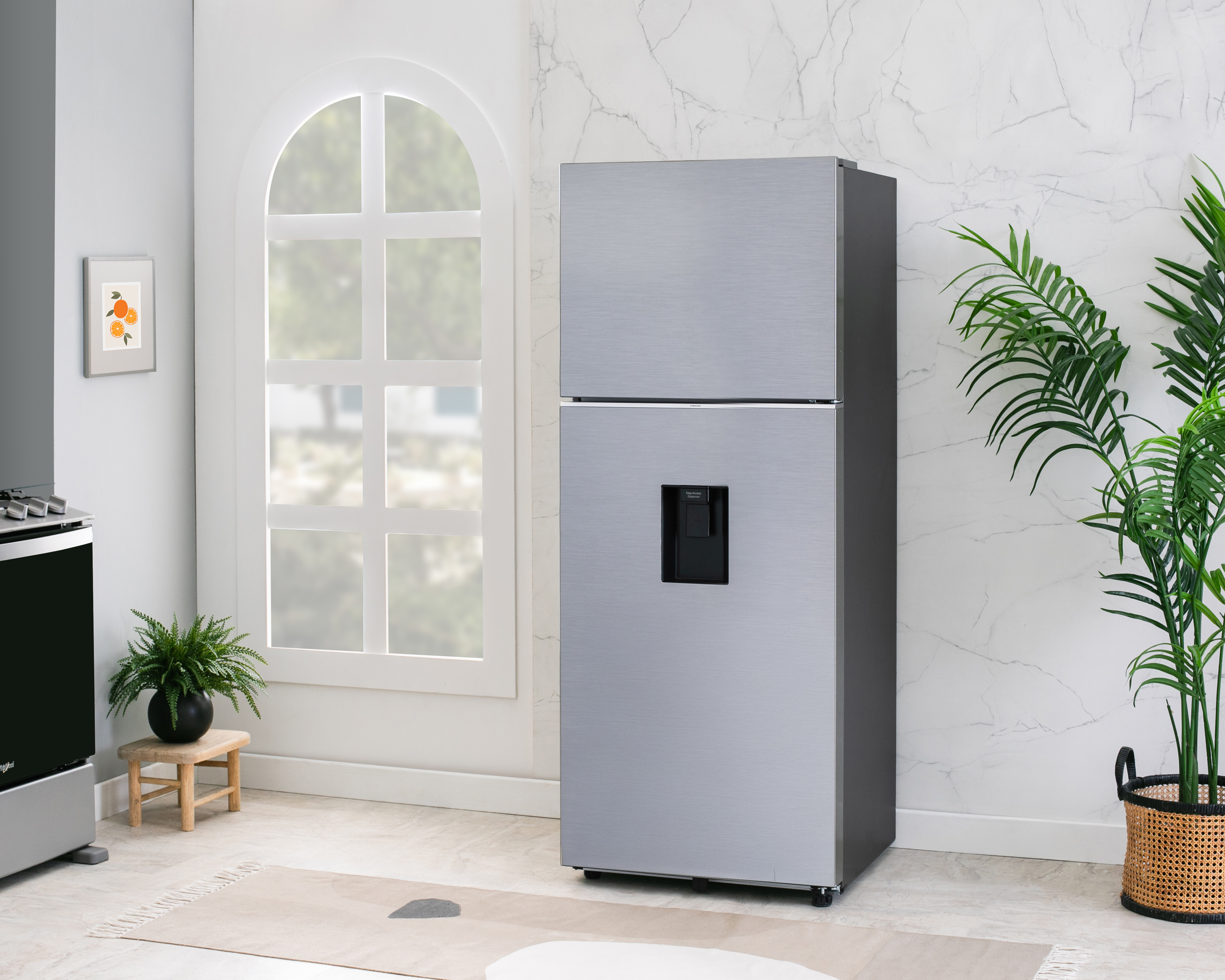 Foto 10 pulgar | Foto 9 | Refrigerador Samsung Top Mount 15 Pies Plateado RT42DG6224S9EM