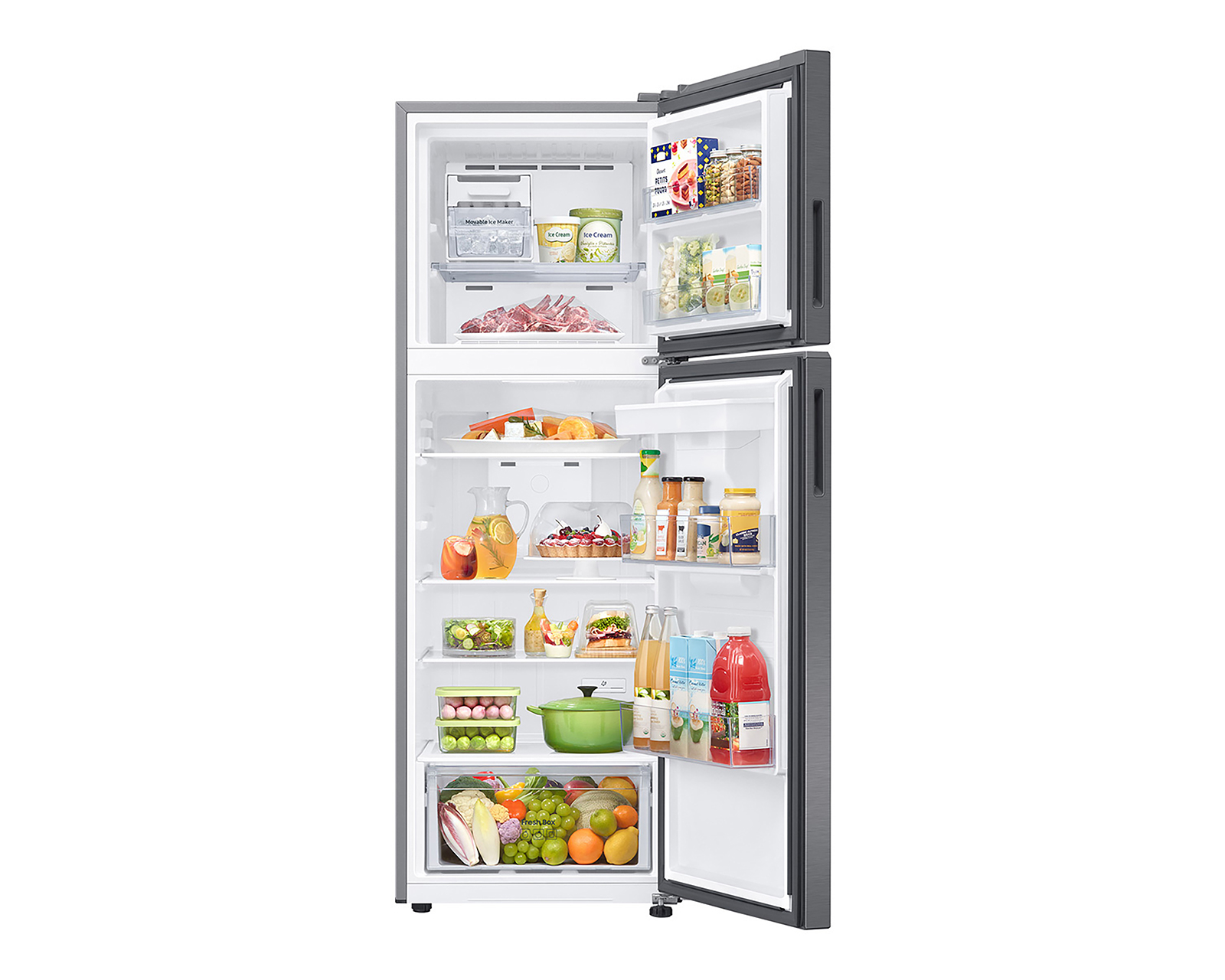 Foto 6 pulgar | Foto 5 | Refrigerador Samsung Top Mount 12 Pies Gris RT35DG5224S9EM