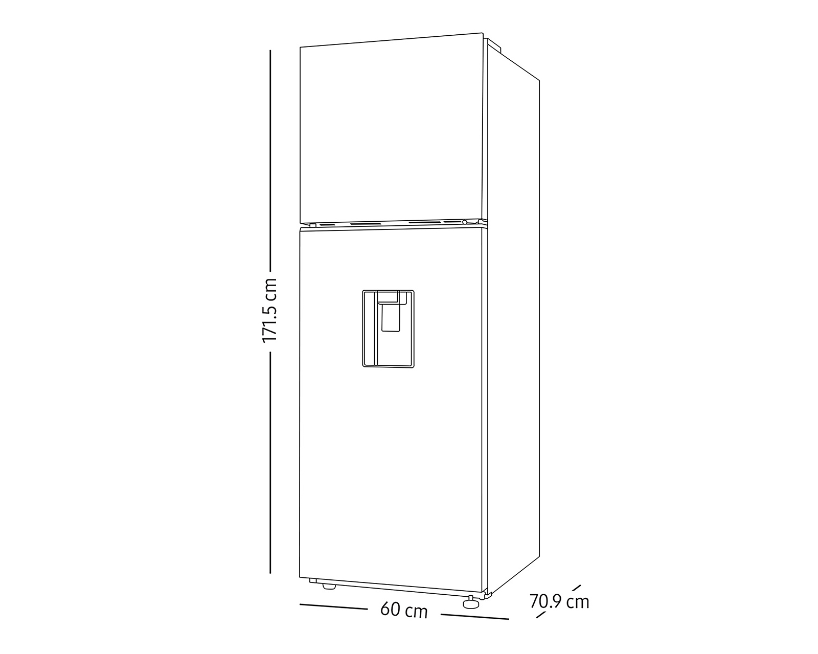 Foto 9 | Foto 9 | Refrigerador Samsung Top Mount 12 Pies Gris RT35DG5224S9EM