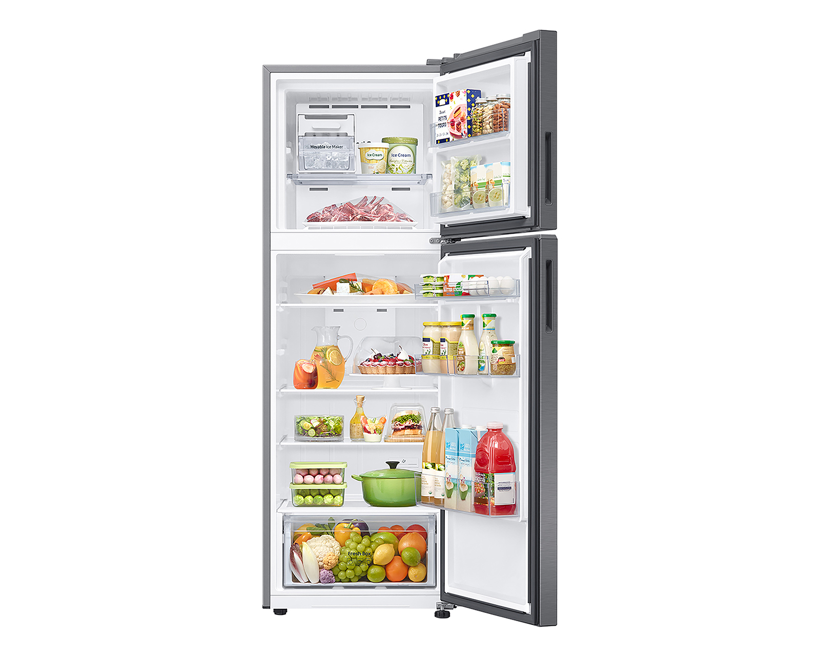Foto 6 | Foto 6 | Refrigerador Samsung Top Mount 11 Pies Gris RT31DG5124S9EM