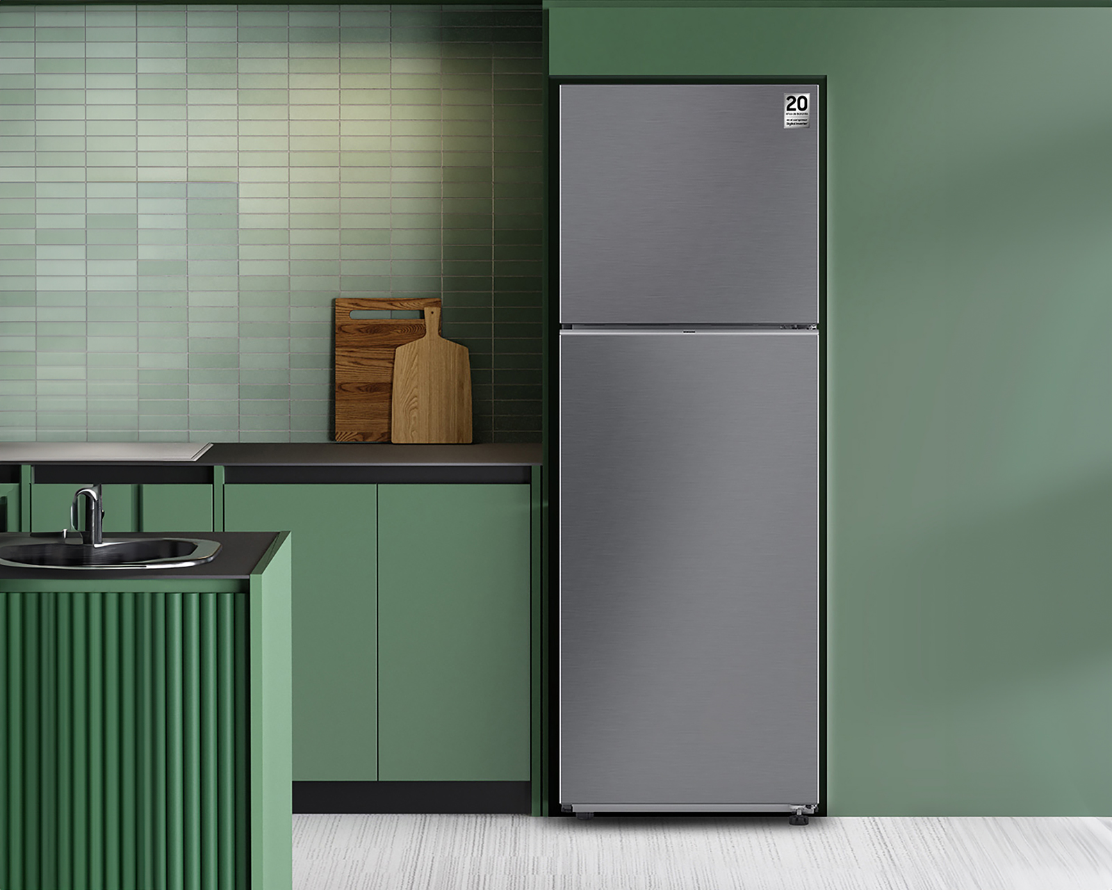 Foto 9 pulgar | Foto 8 | Refrigerador Samsung Top Mount 11 Pies Gris RT31DG5124S9EM