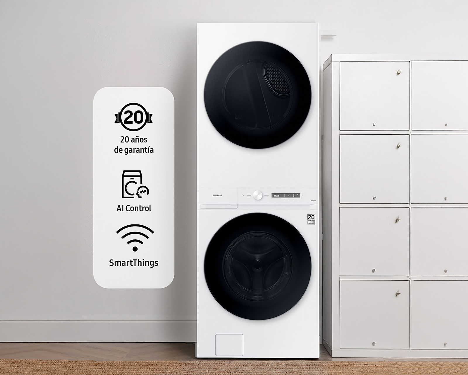 Foto 8 | Foto 8 | Centro de Lavado Samsung Automático WH22DBH570GWAX 22 kg Blanco
