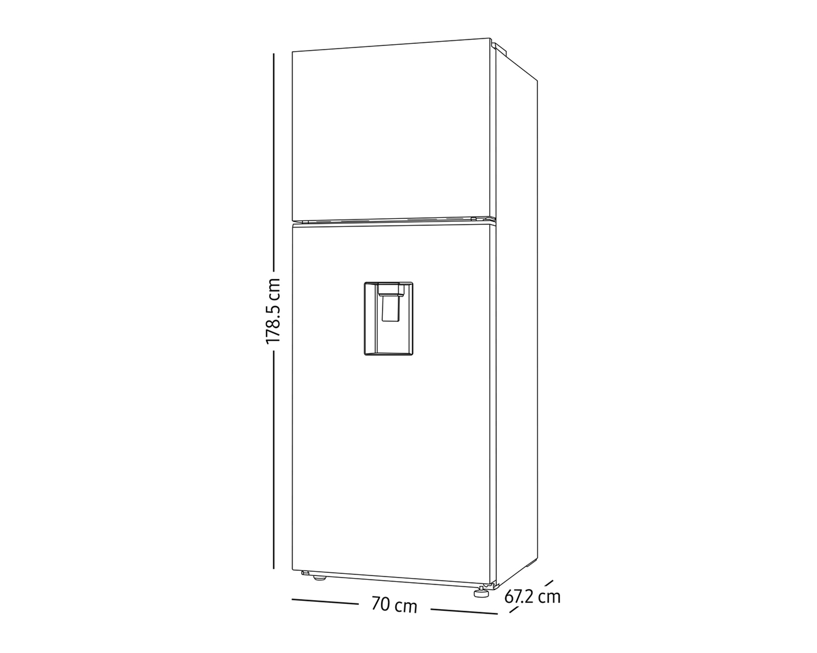 Foto 11 pulgar | Foto 10 | Refrigerador Samsung Top Mount 15 Pies Negro RT42DG6734B1EM