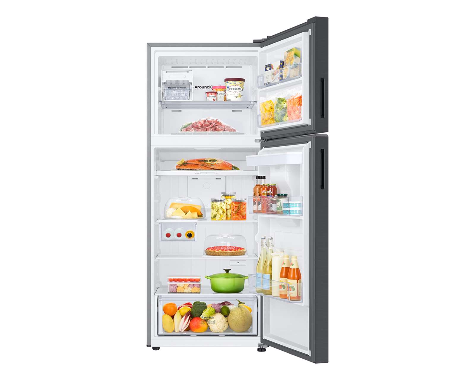 Foto 6 pulgar | Foto 5 | Refrigerador Samsung Top Mount 15 Pies Negro RT42DG6734B1EM