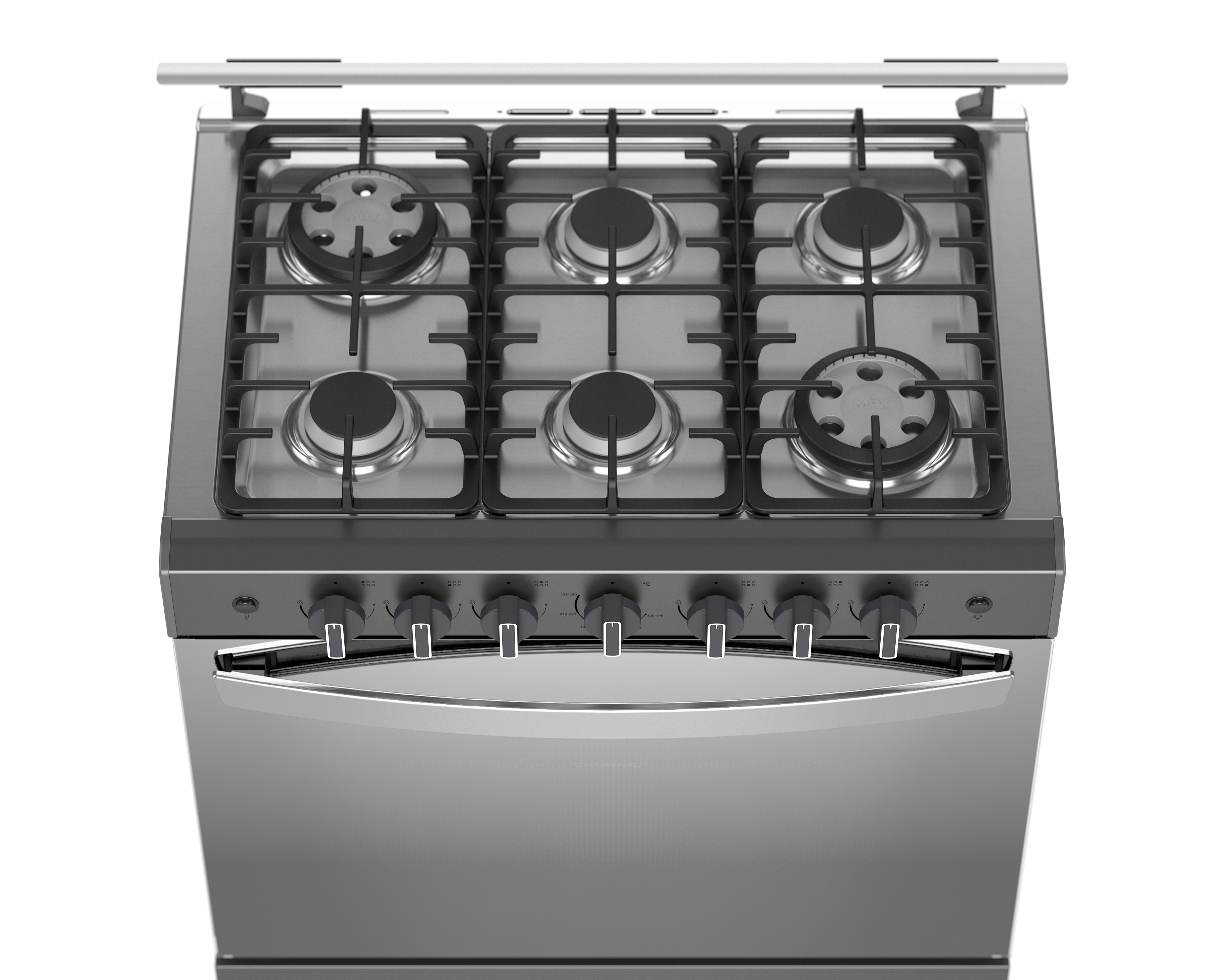 Foto 5 pulgar | Foto 4 | Estufa Acros de Empotre 30" con 6 Quemadores de Gas ABR7140G