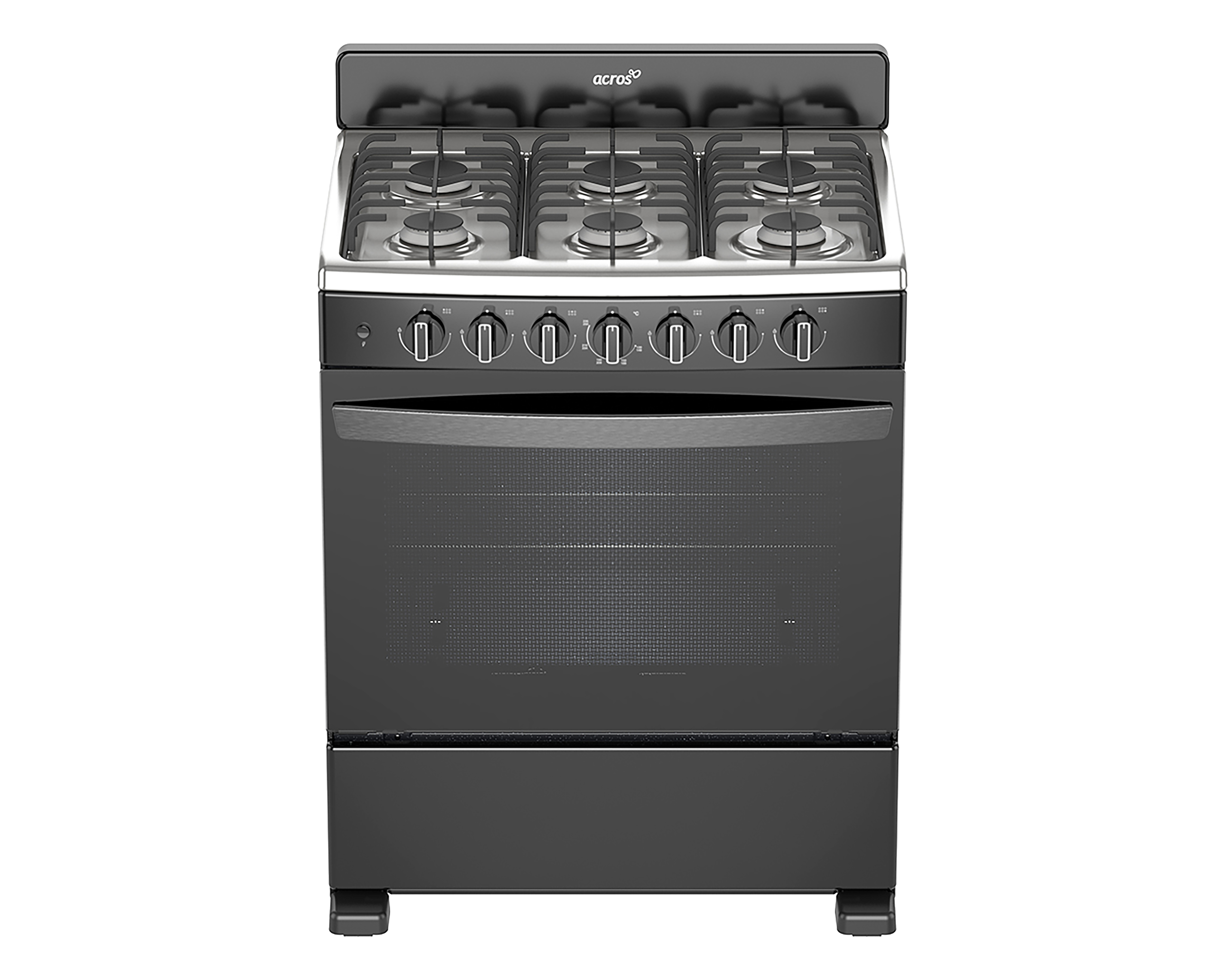 Estufa Acros de Piso 30" con 6 Quemadores de Gas AFR4112B