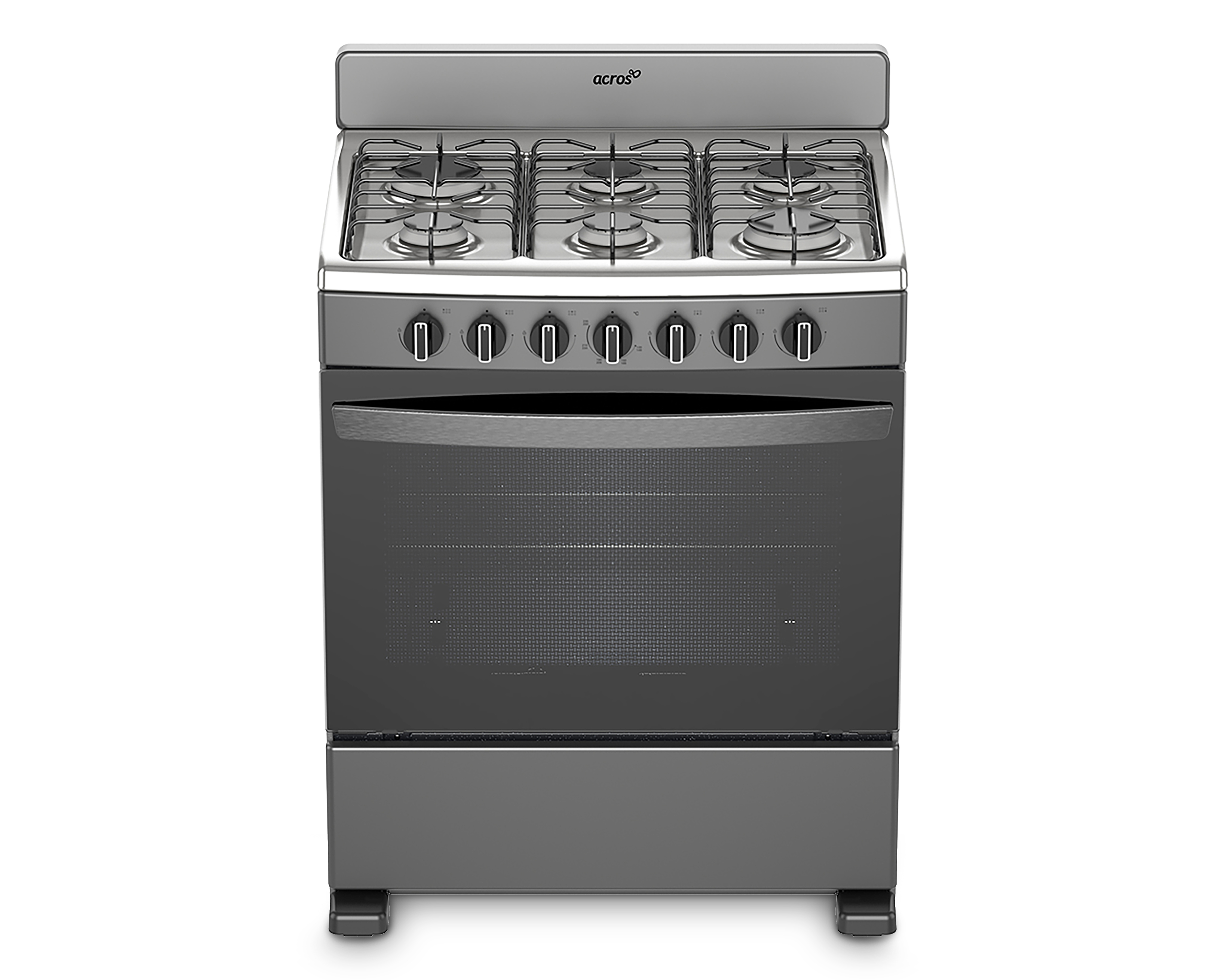 Estufa Acros de Piso 30" con 6 Quemadores de Gas AFR4010G