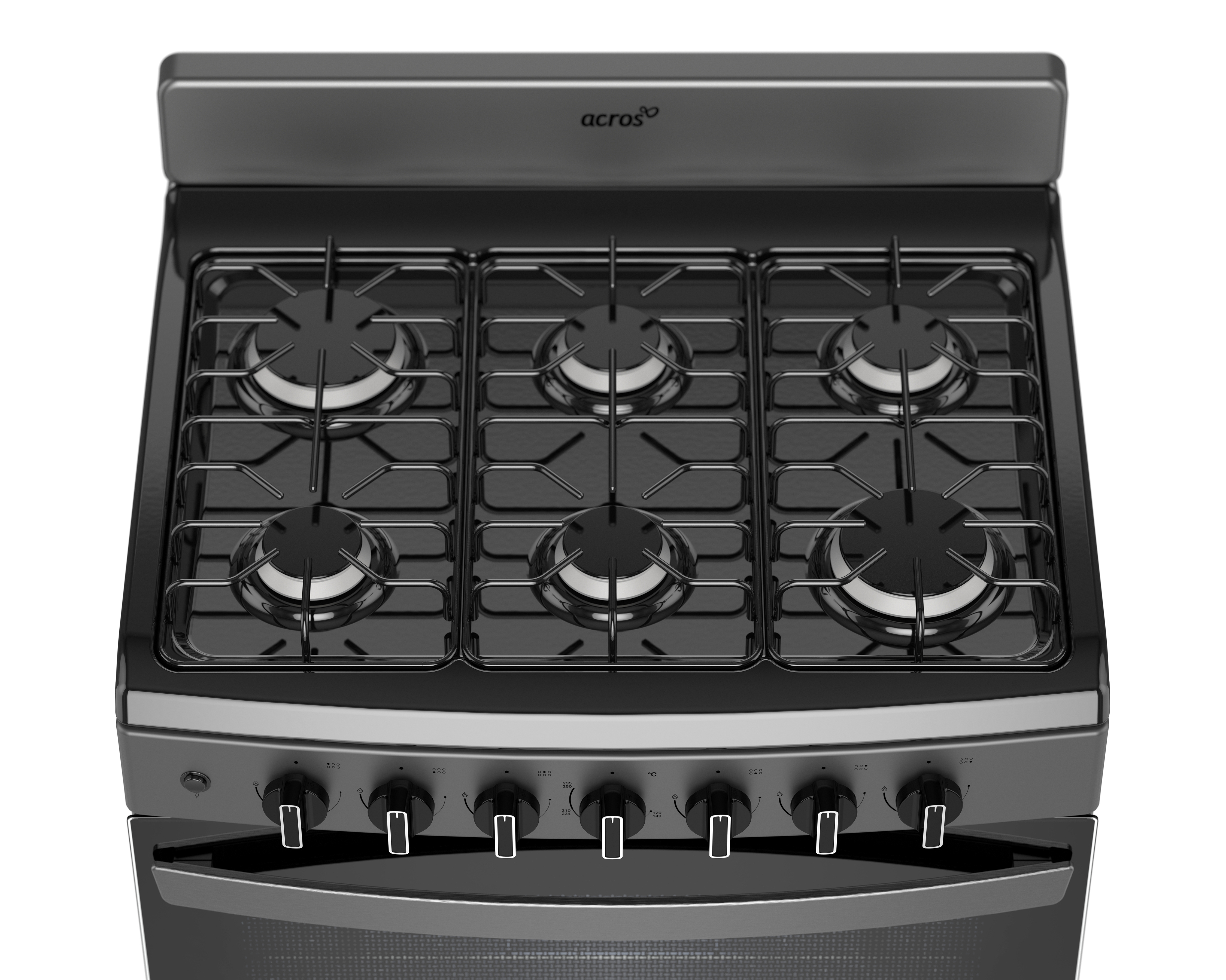 Foto 5 pulgar | Foto 4 | Estufa Acros de Piso 30" con 6 Quemadores Gas LP AFR2110G