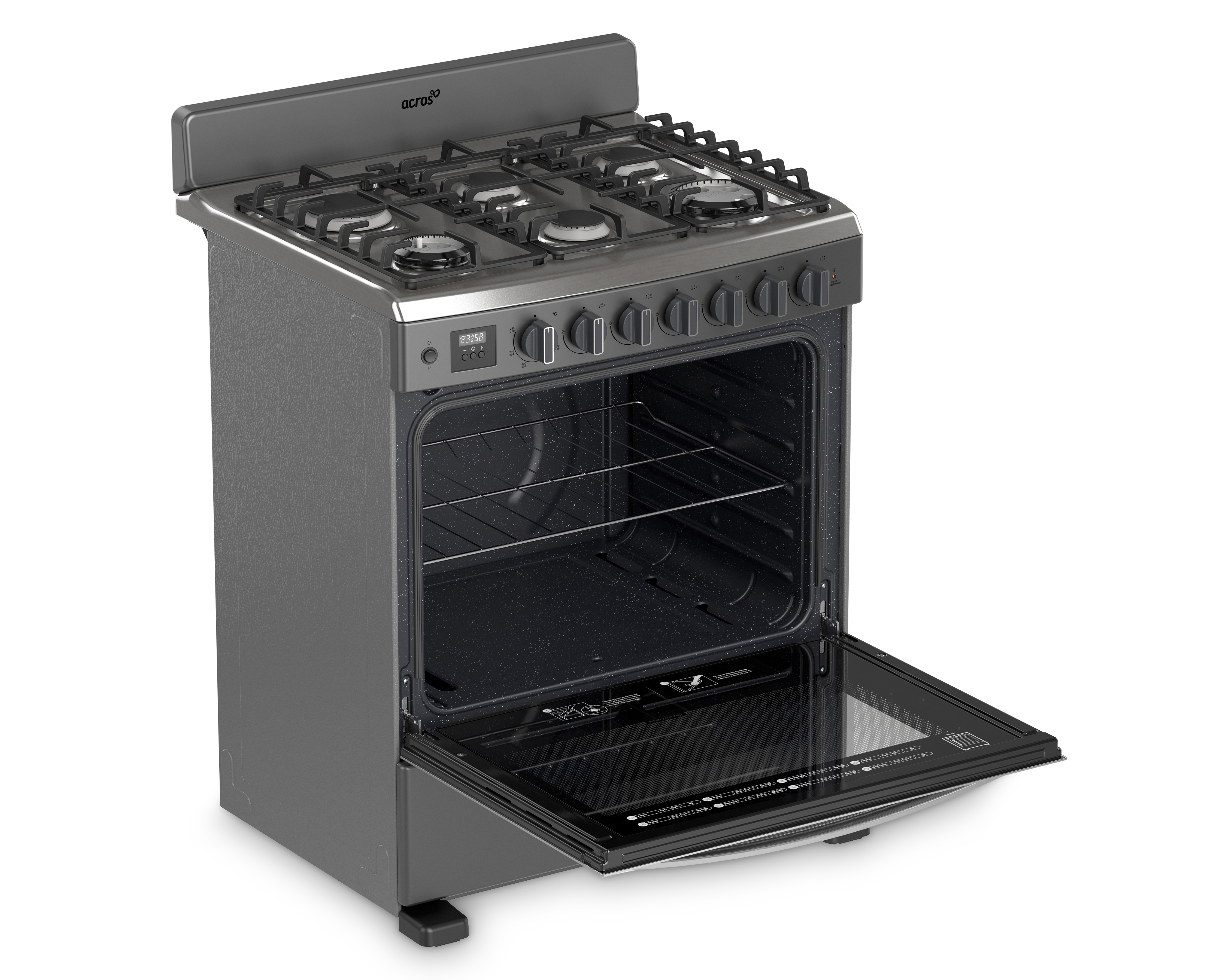 Foto 3 | Foto 3 | Estufa Acros de Piso 30" con 6 Quemadores de Gas AFR7148G