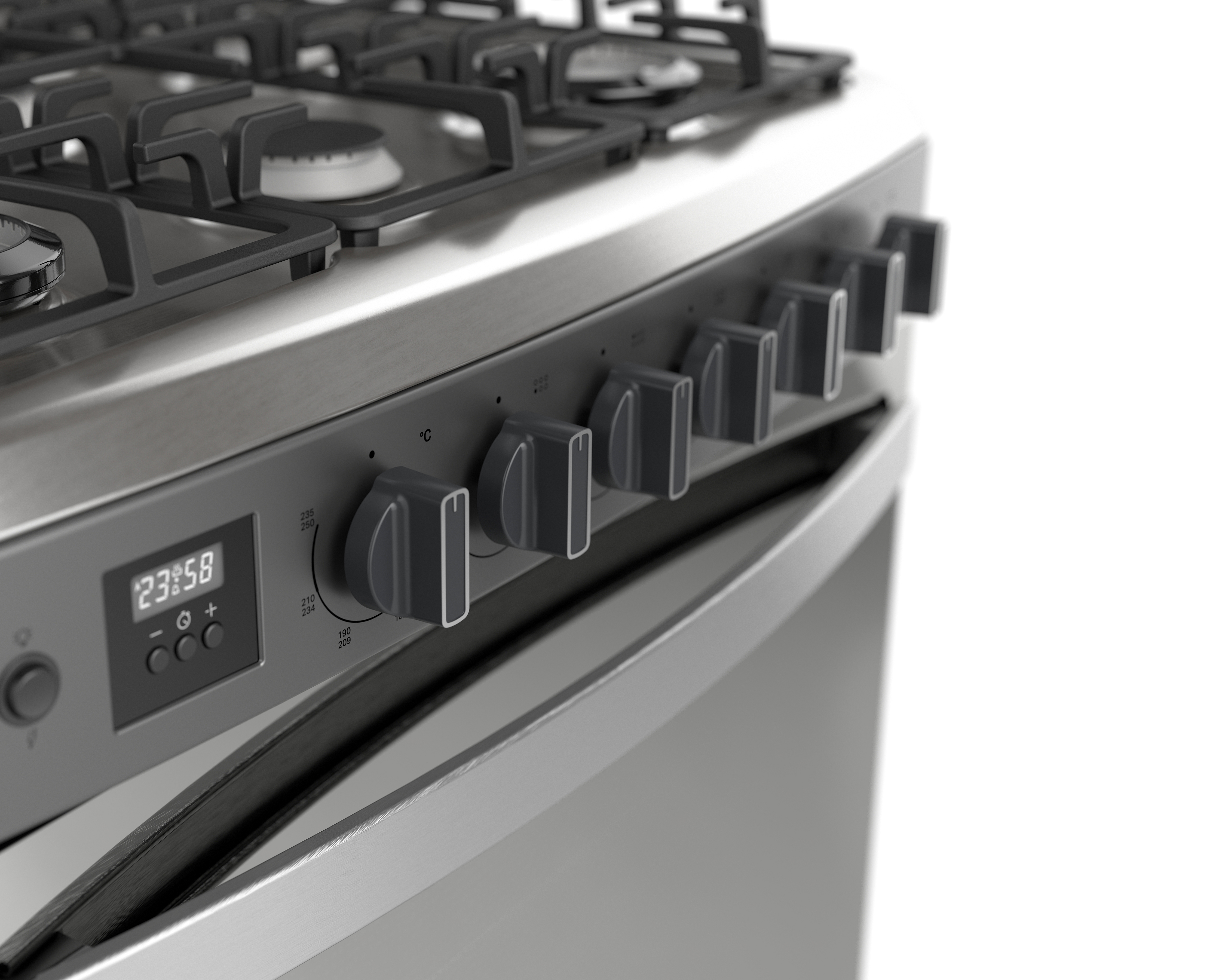 Foto 4 | Foto 4 | Estufa Acros de Piso 30" con 6 Quemadores de Gas AFR7148G