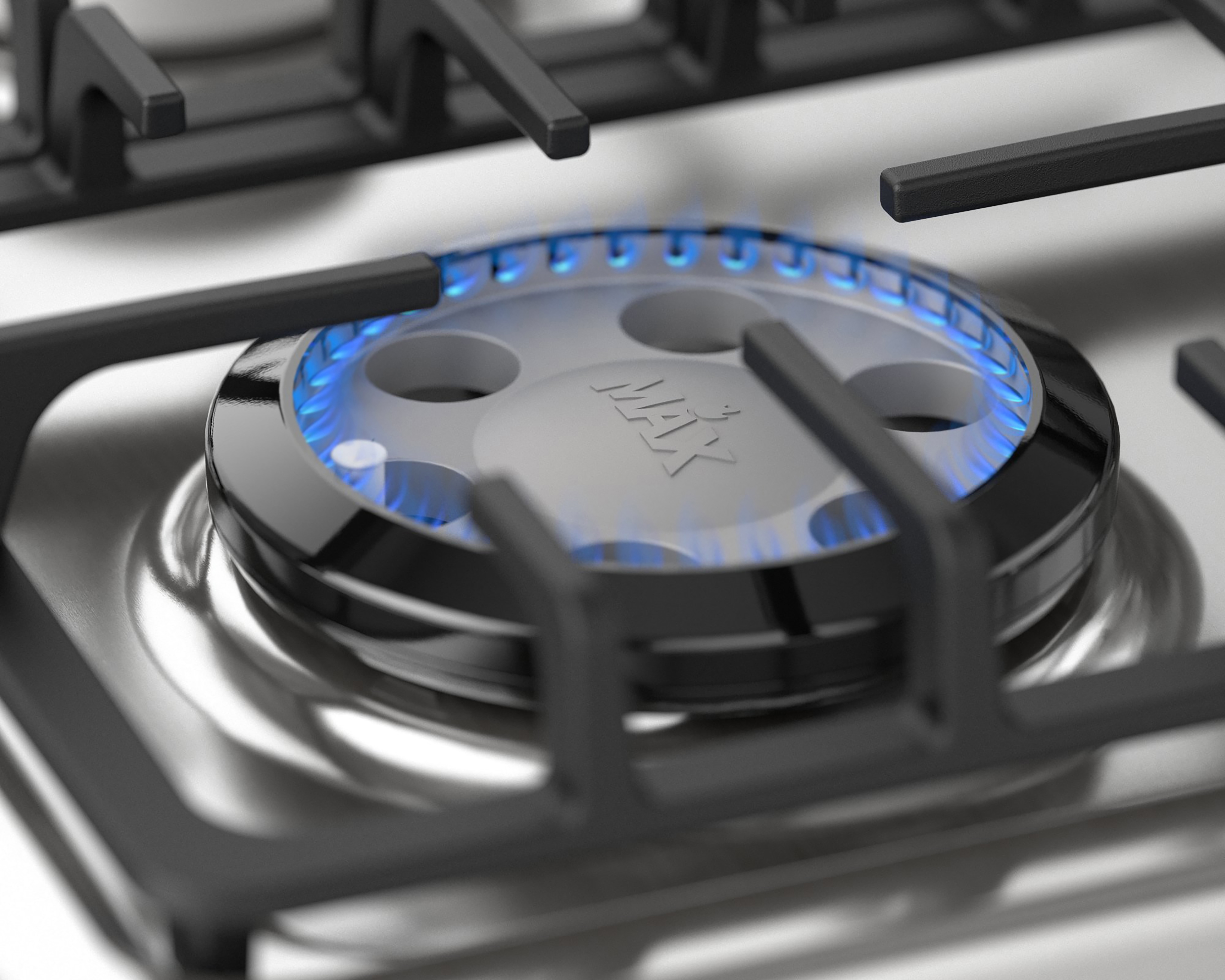 Foto 8 | Foto 8 | Estufa Acros de Piso 30" con 6 Quemadores de Gas AFR7148G